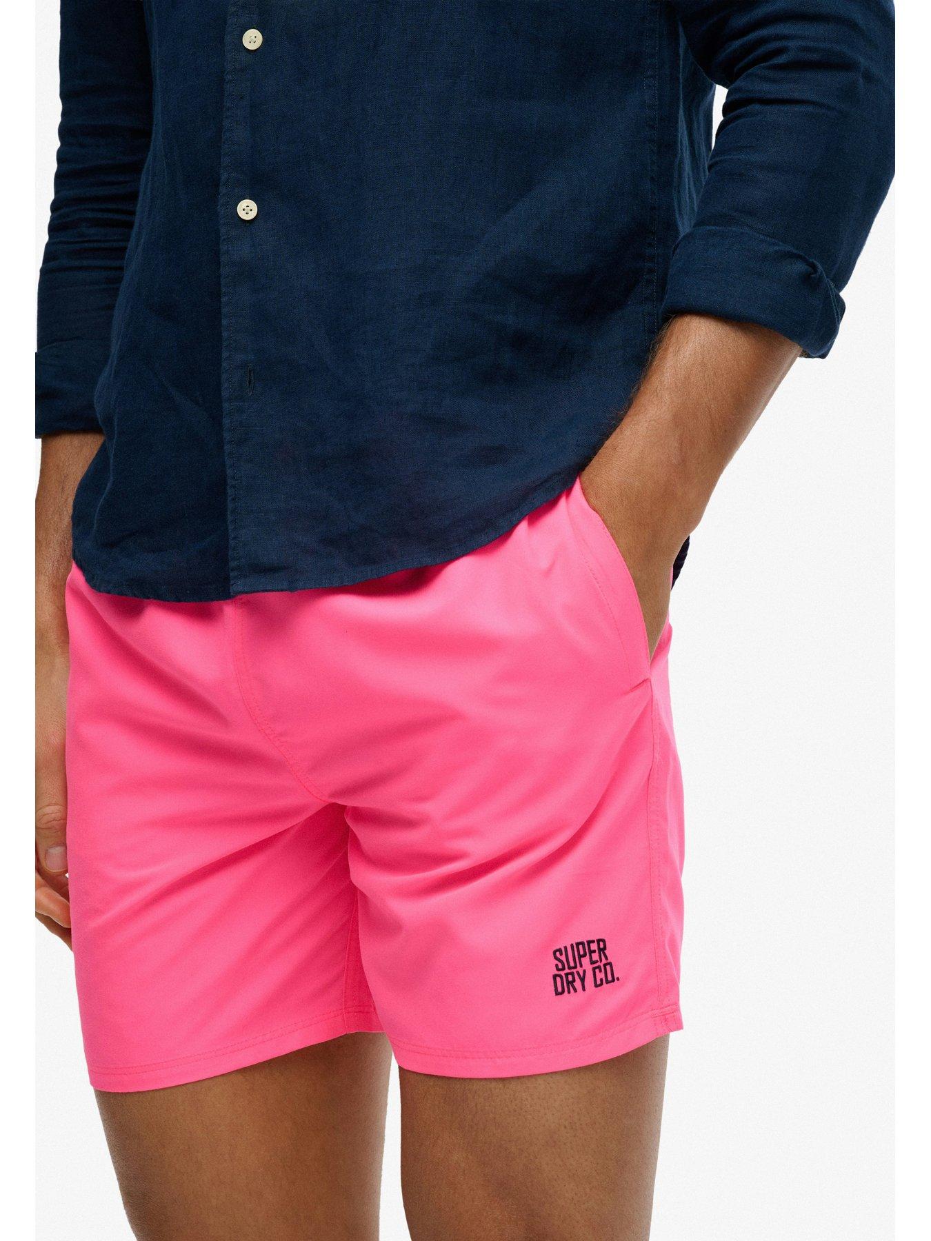 Image 4 of 5 of Superdry Essential 16 Swim Shorts - Pink