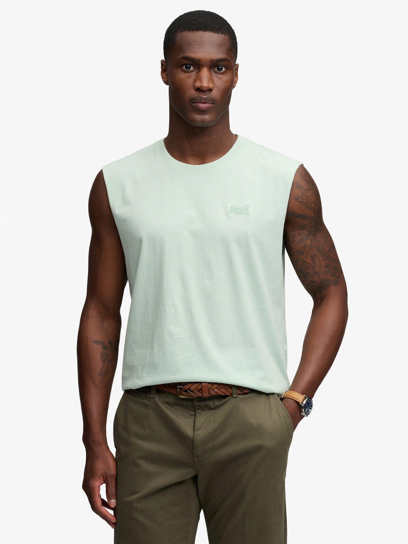Superdry Essential Logo Vest - Green