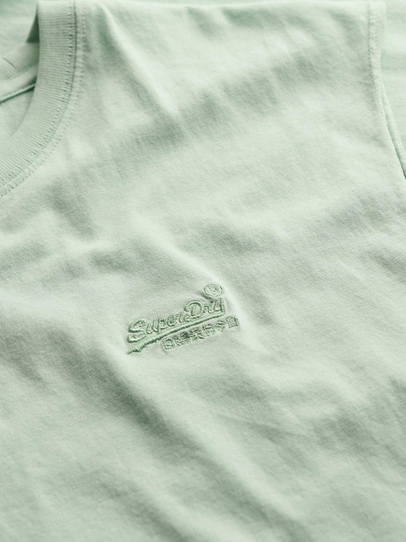 Image 6 of 6 of Superdry Organic Cotton Essential Logo Vest - Green