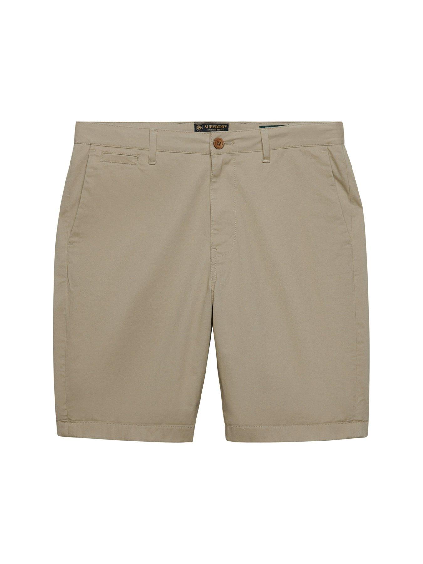 Image 6 of 6 of Superdry Premium Regular Chino Shorts - Beige