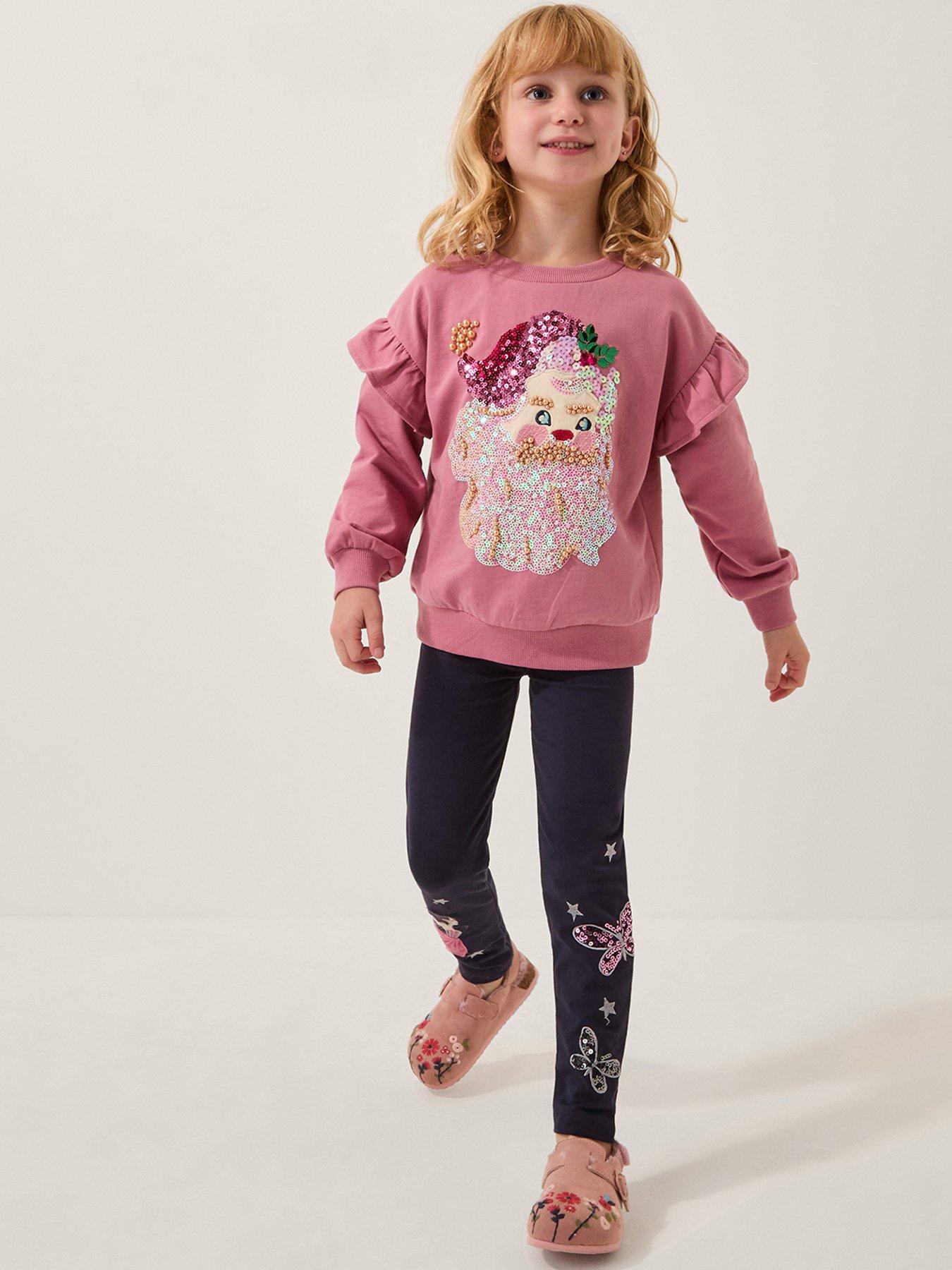 Monsoon Girls Fairy Enchanted Leggings - Navy