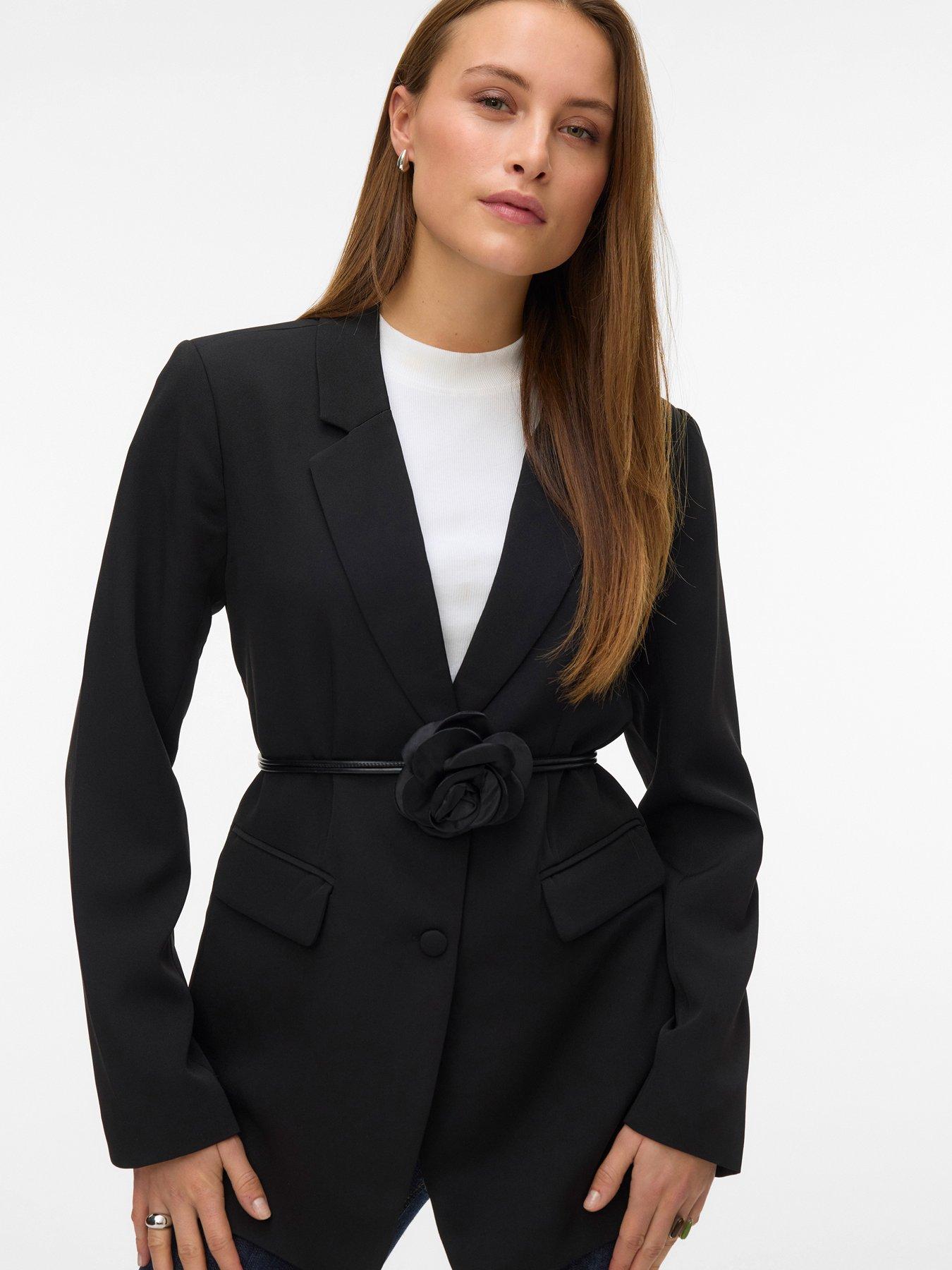 vero-moda-long-sleeve-longline-blazer-black