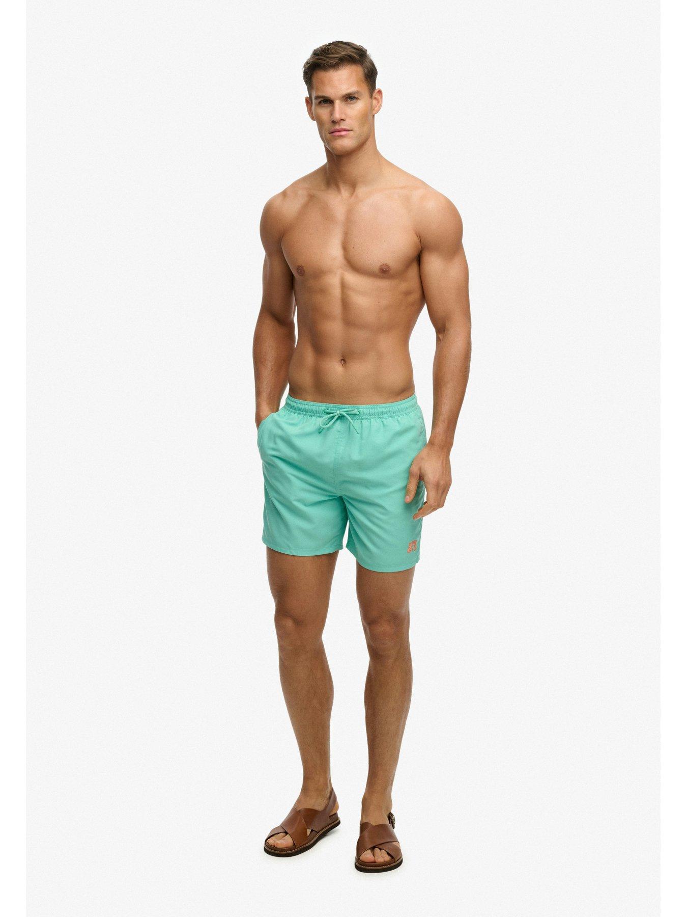 Image 2 of 5 of Superdry Essential 16" Swim Shorts - Green