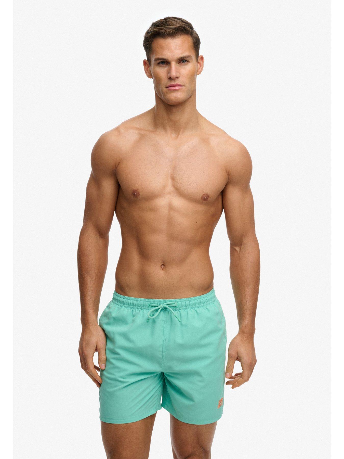 Image 3 of 5 of Superdry Essential 16" Swim Shorts - Green