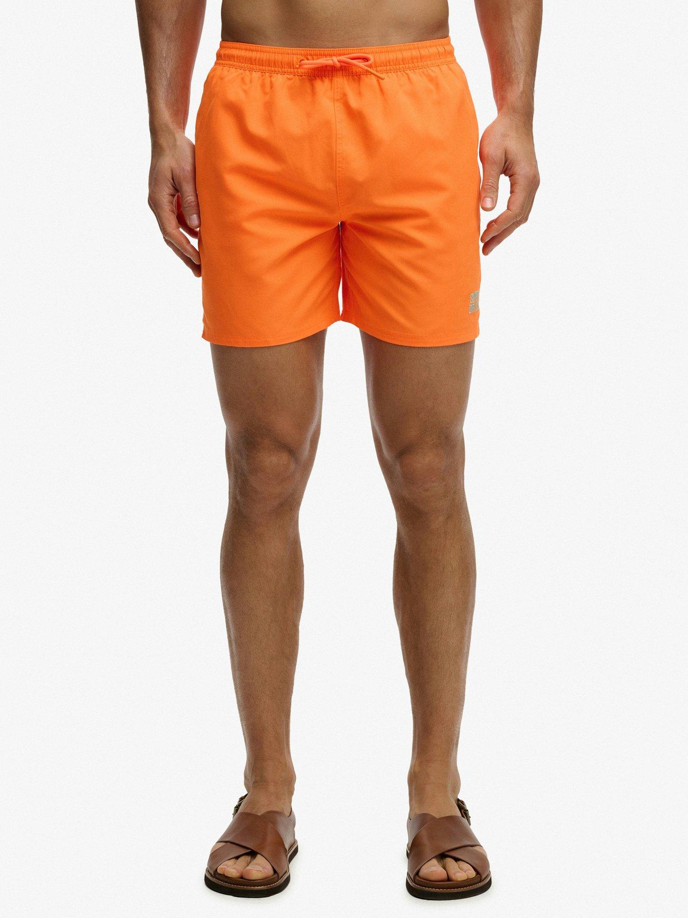 Image 1 of 5 of Superdry Essential 16" Swim Shorts - Orange