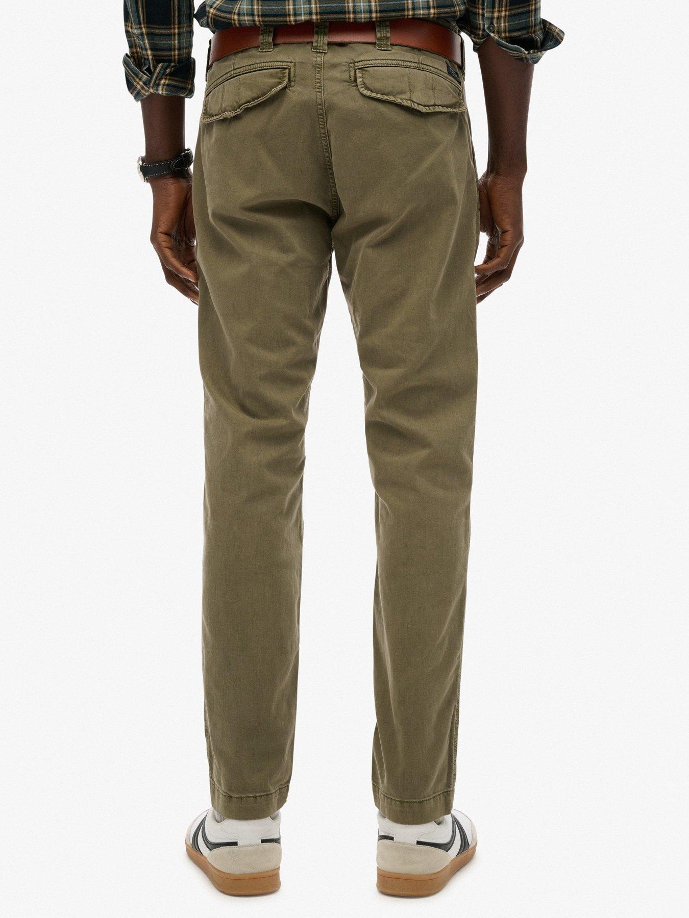 Image 2 of 7 of Superdry Superdry Utility Chino Trouser - Green