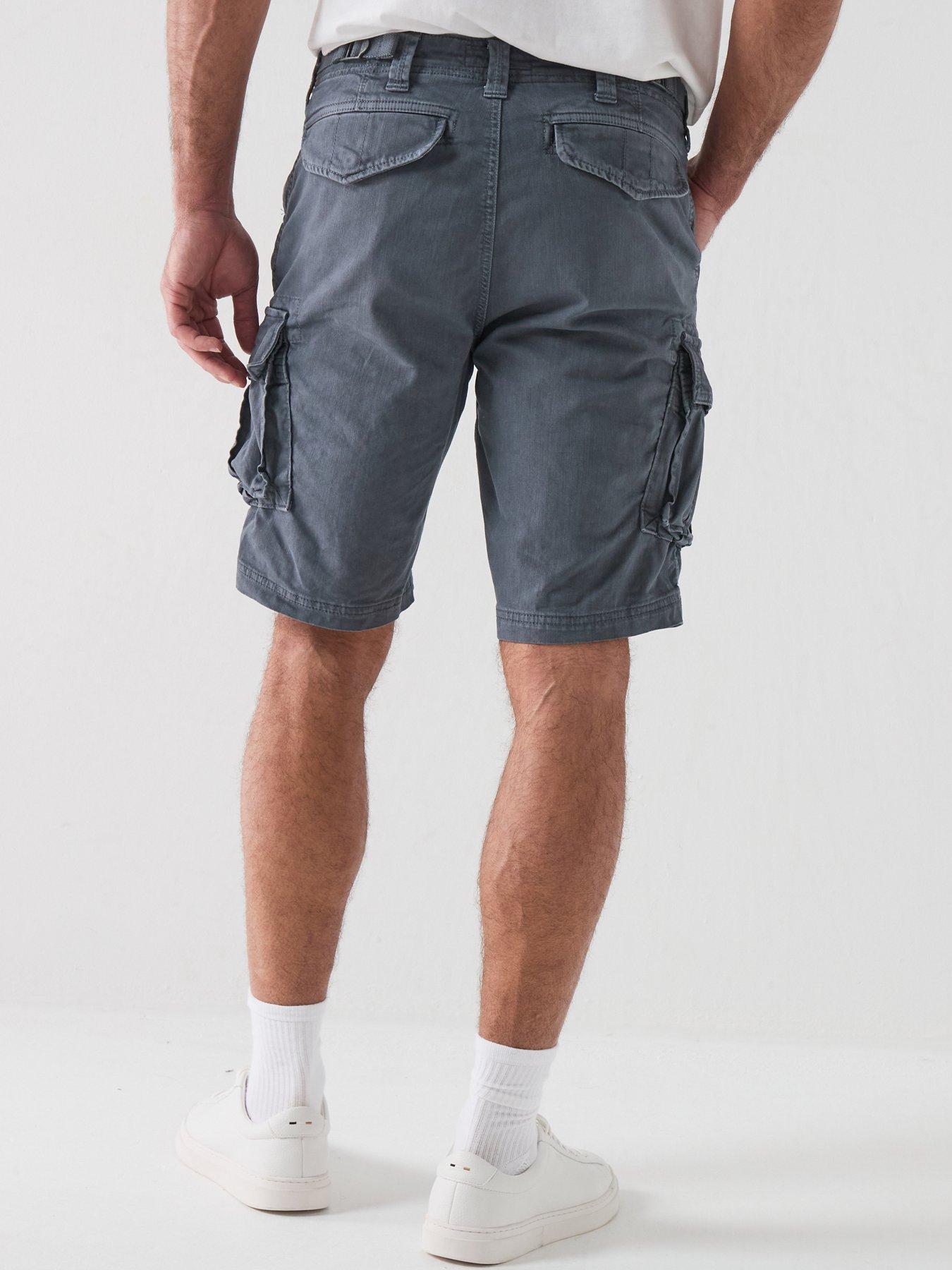 Image 2 of 6 of Superdry Core Cargo Shorts - Dark Grey