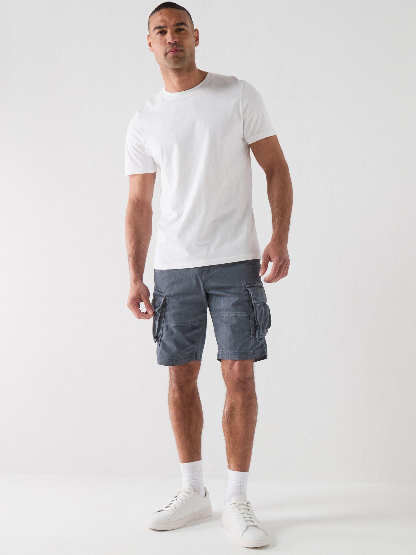 Image 3 of 6 of Superdry Core Cargo Shorts - Dark Grey