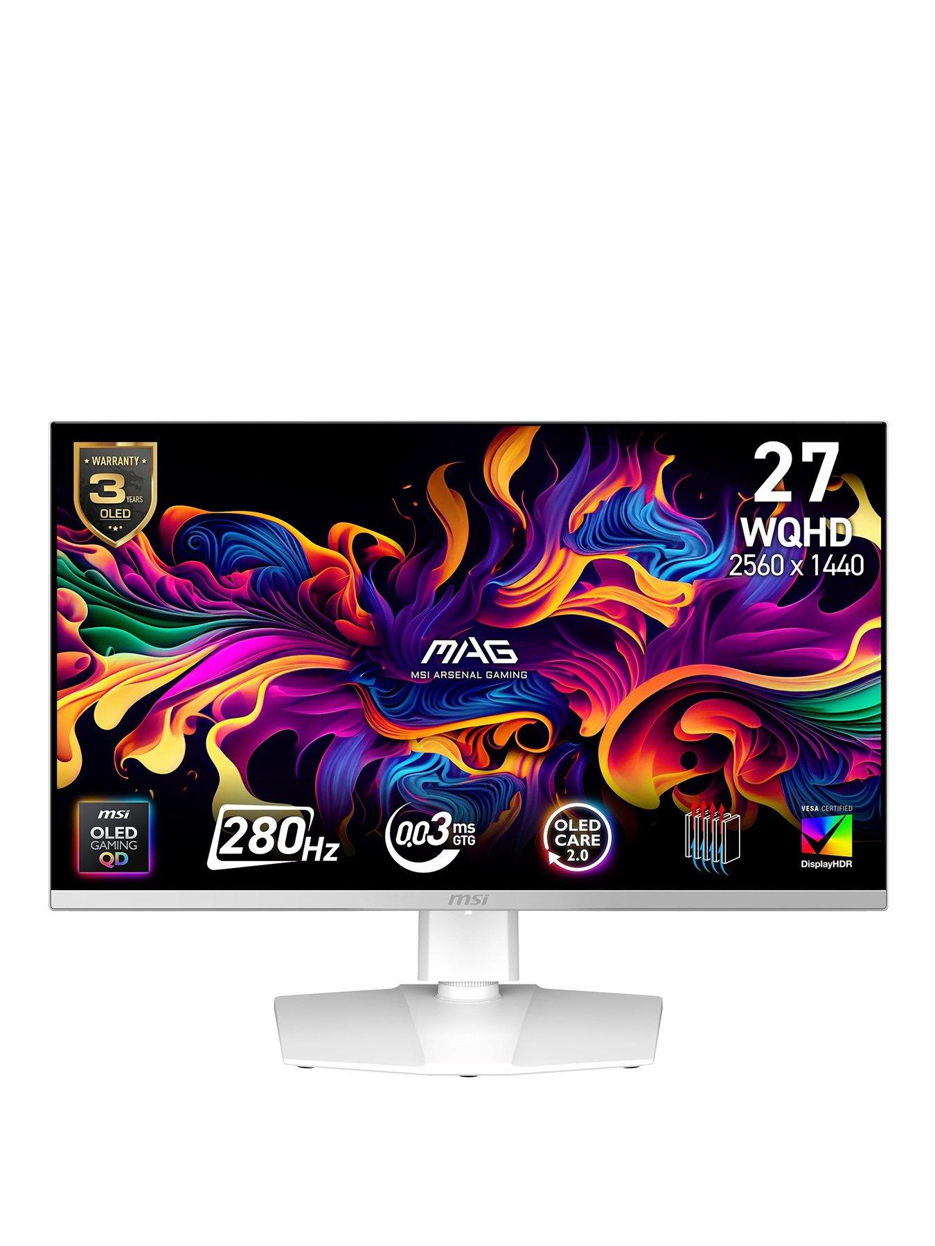 MSI MAG 272QPW QD-OLED X28 27-inch, WQHD, 280Hz, 0.03ms, Adaptive-Sync Gaming Monitor
