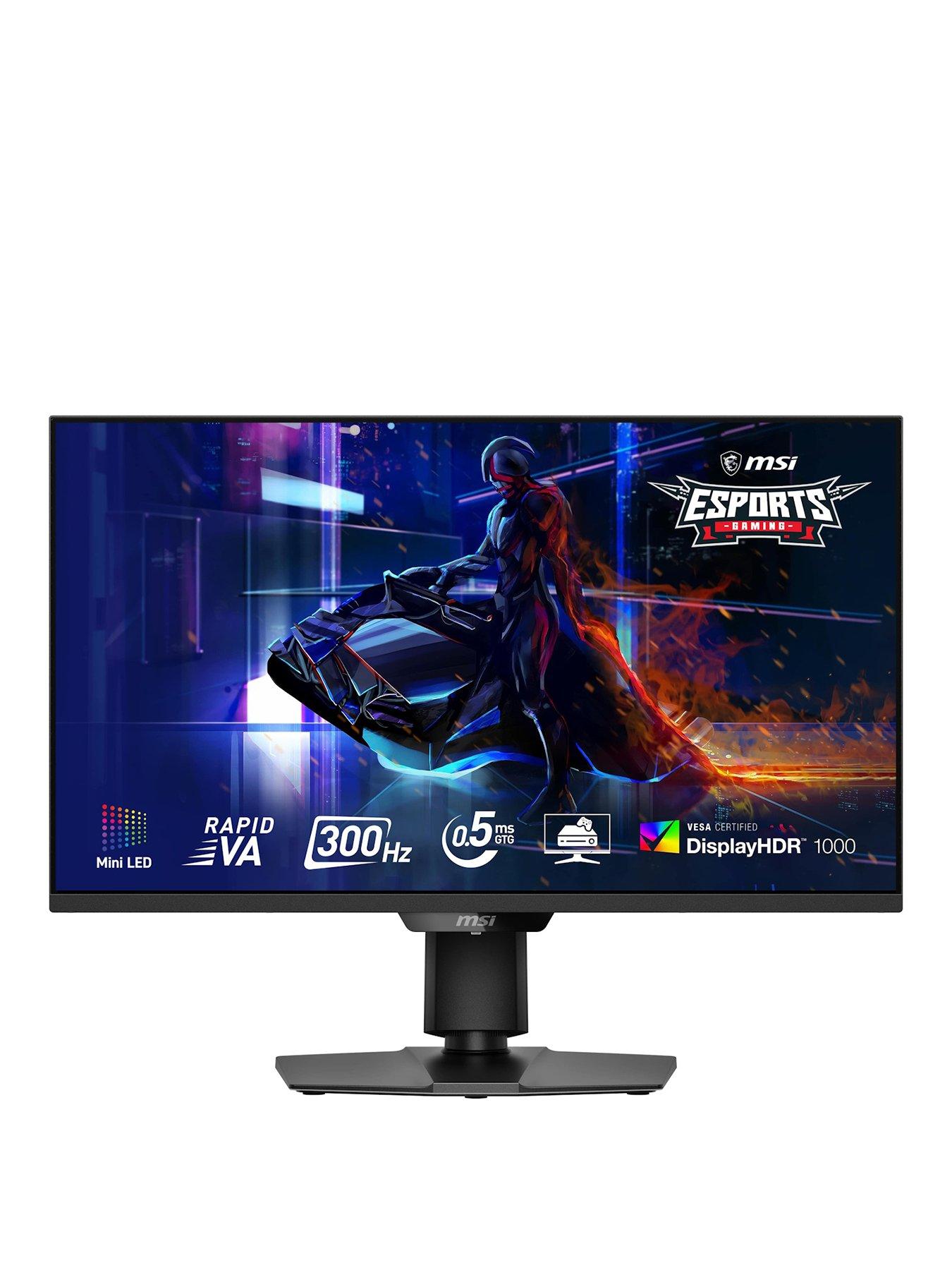 MSI MAG 274QPF X30MV 27-inch, Mini-LED, WQHD, 300Hz, Rapid VA, Adaptive-Sync Flat Gaming Monitor