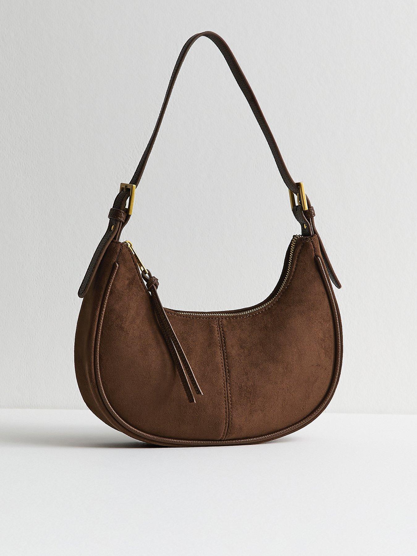 new-look-faux-suede-scoop-shoulder-bag-brown
