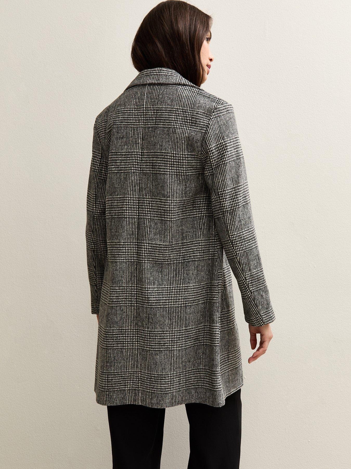 new-look-black-check-collared-coatstillFront