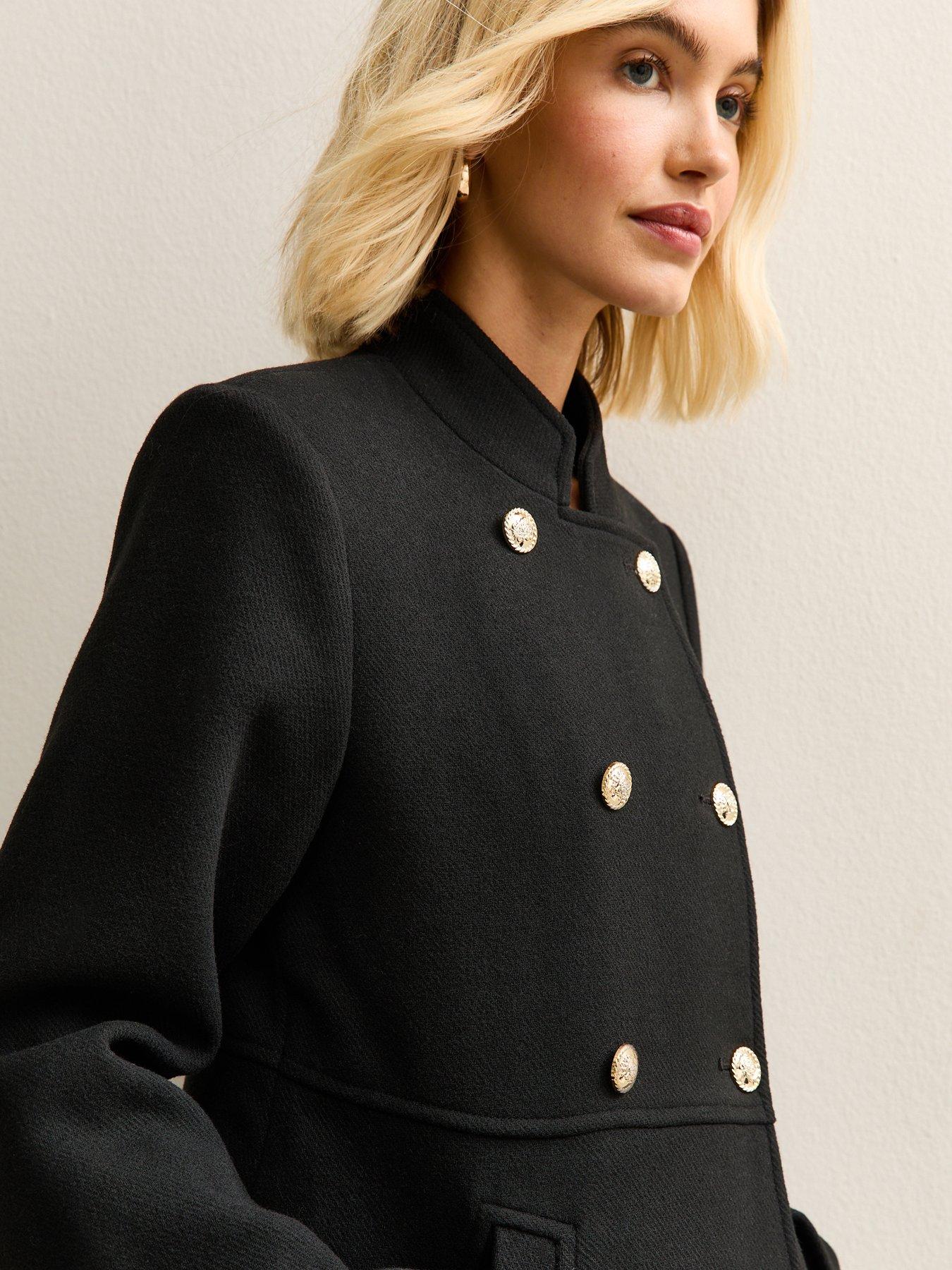 new-look-black-double-breasted-coatoutfit