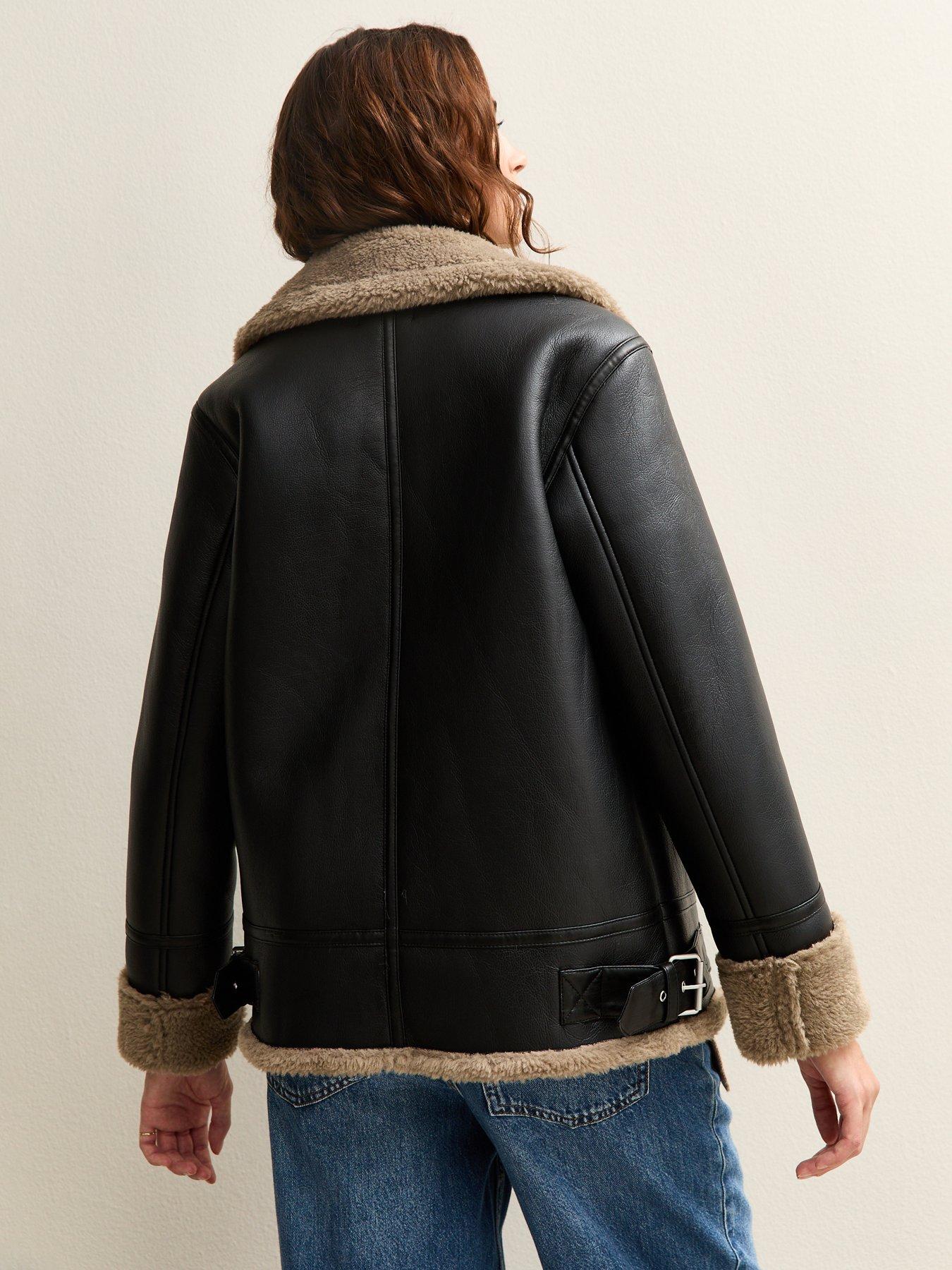 new-look-faux-shearling-jacket-blackstillFront
