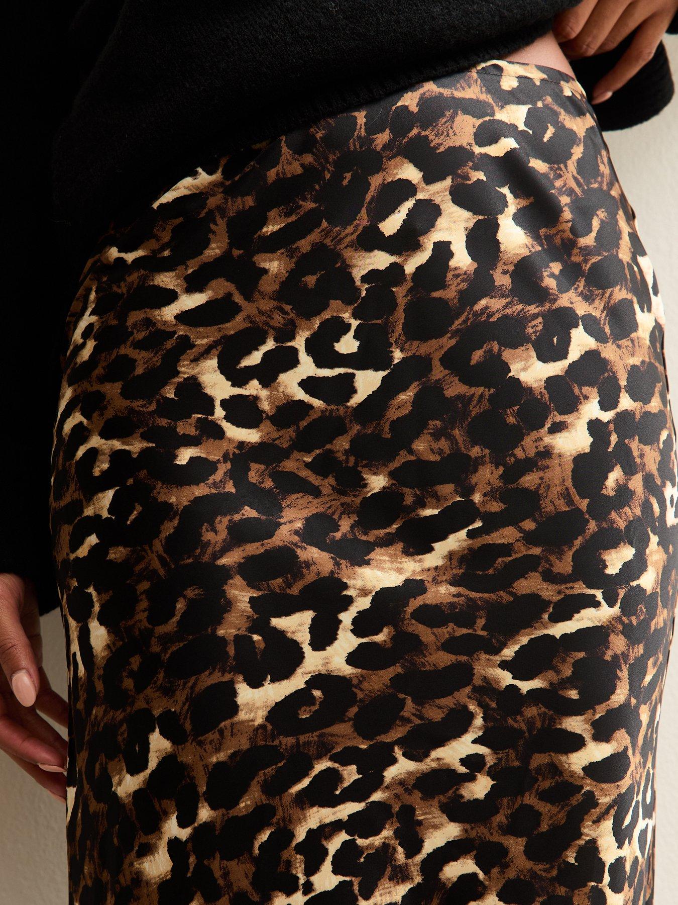 new-look-brown-leopard-print-satin-midi-skirtdetail
