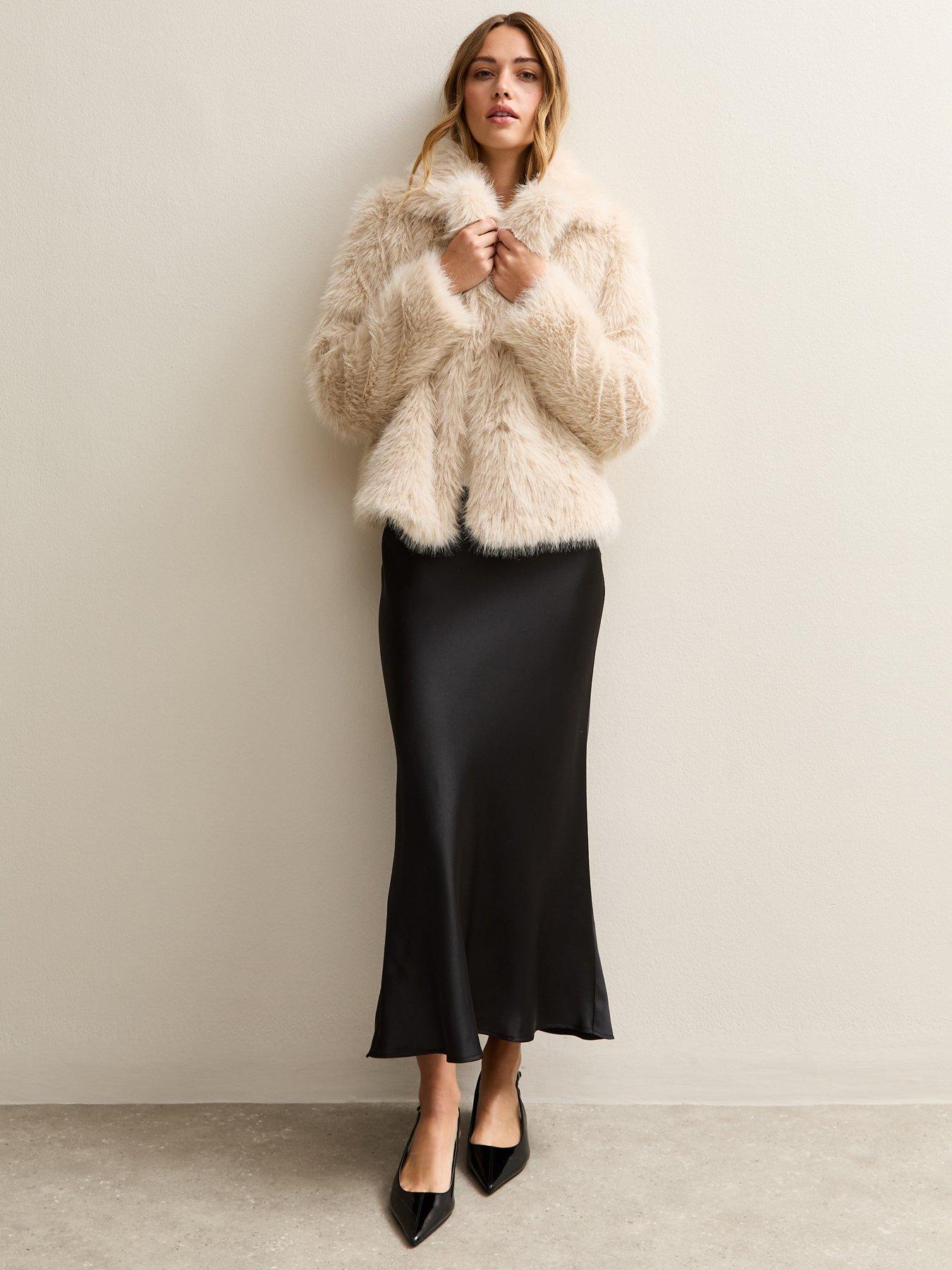 new-look-satin-bias-cut-midi-skirt-blackfront