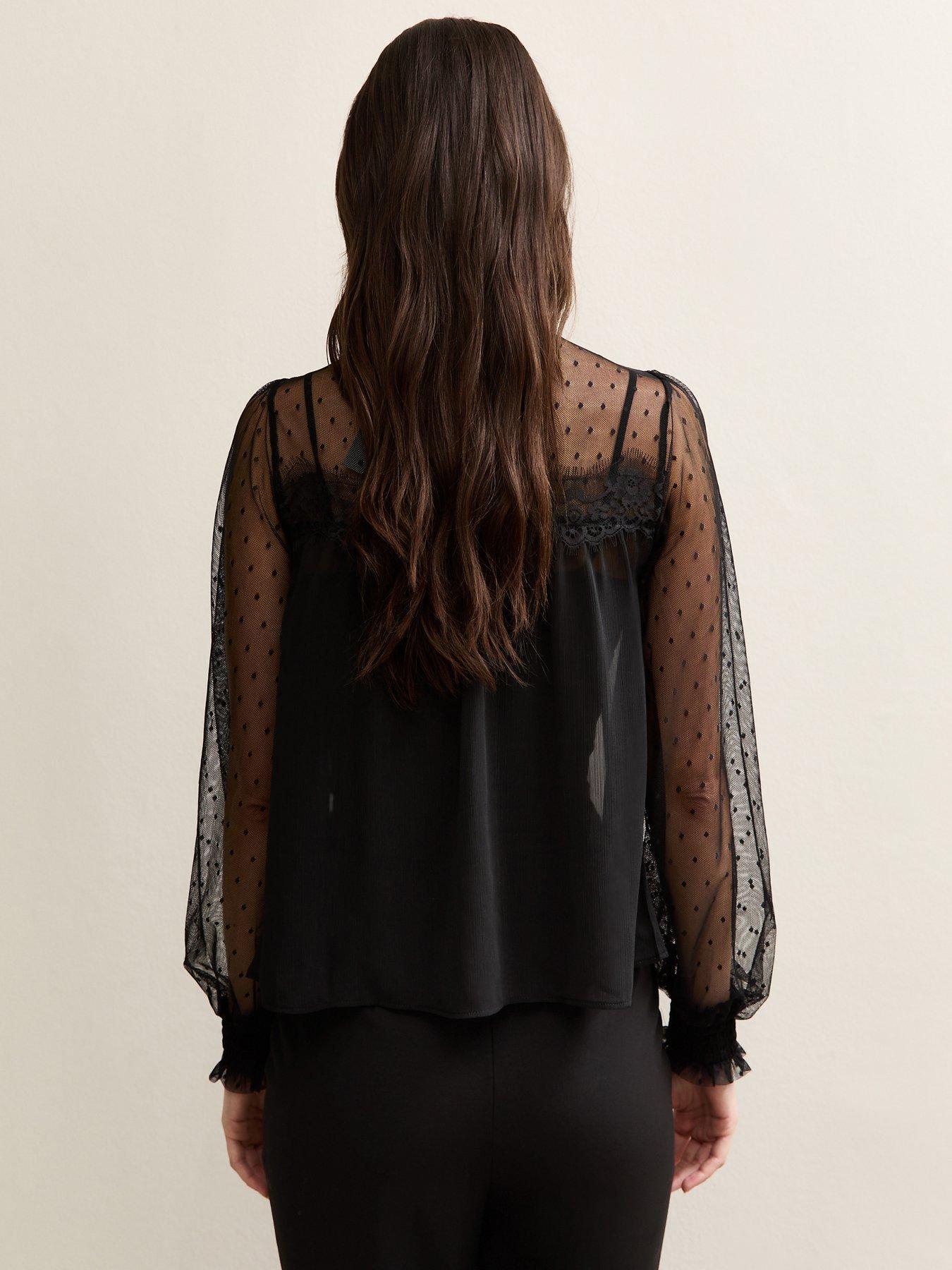 new-look-dobby-mesh-high-neck-blouse-blackstillFront