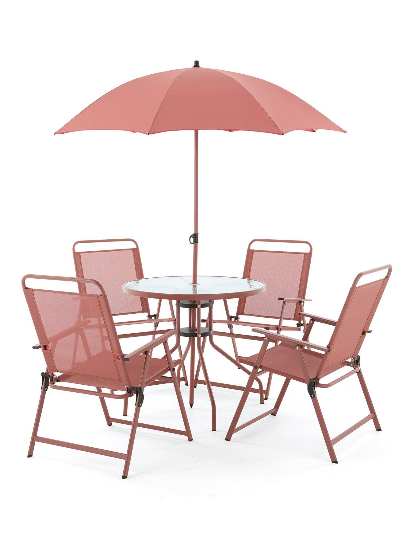Image 2 of 7 of The Very Collection Santa Rosa 6-Piece Dining Set - Rust