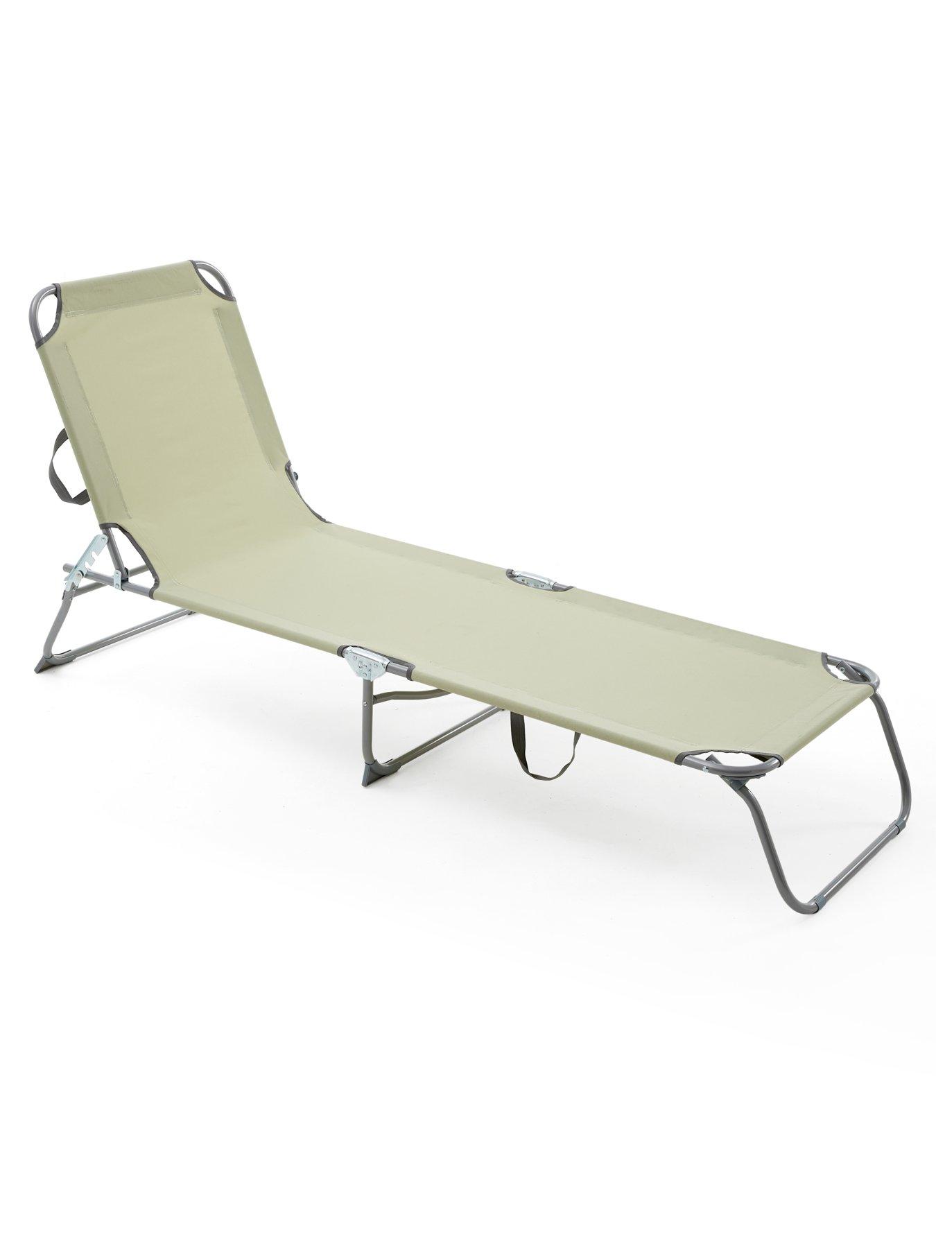 Image 3 of 7 of The Very Collection Hawaii Sunlounger- Green