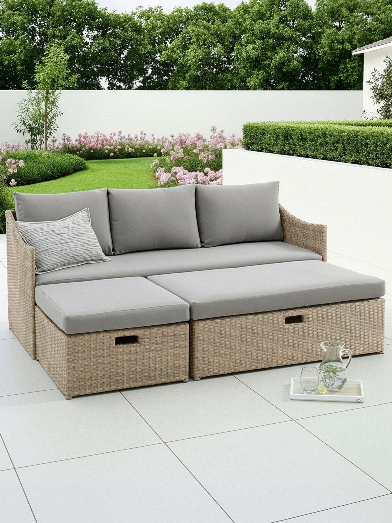 Image 1 of 7 of The Very Collection Sarasota Multi-function Chaise &amp; Sofa