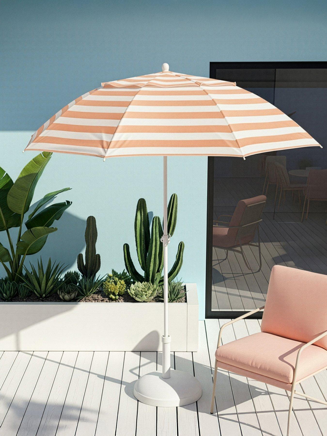 the-very-collection-2m-push-up-parasol-peach-stripefront