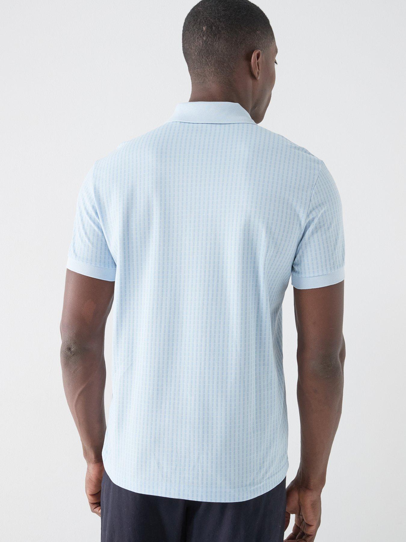 Image 2 of 4 of BOSS Mens Golf Birdie 3 Polo Shirt - Blue