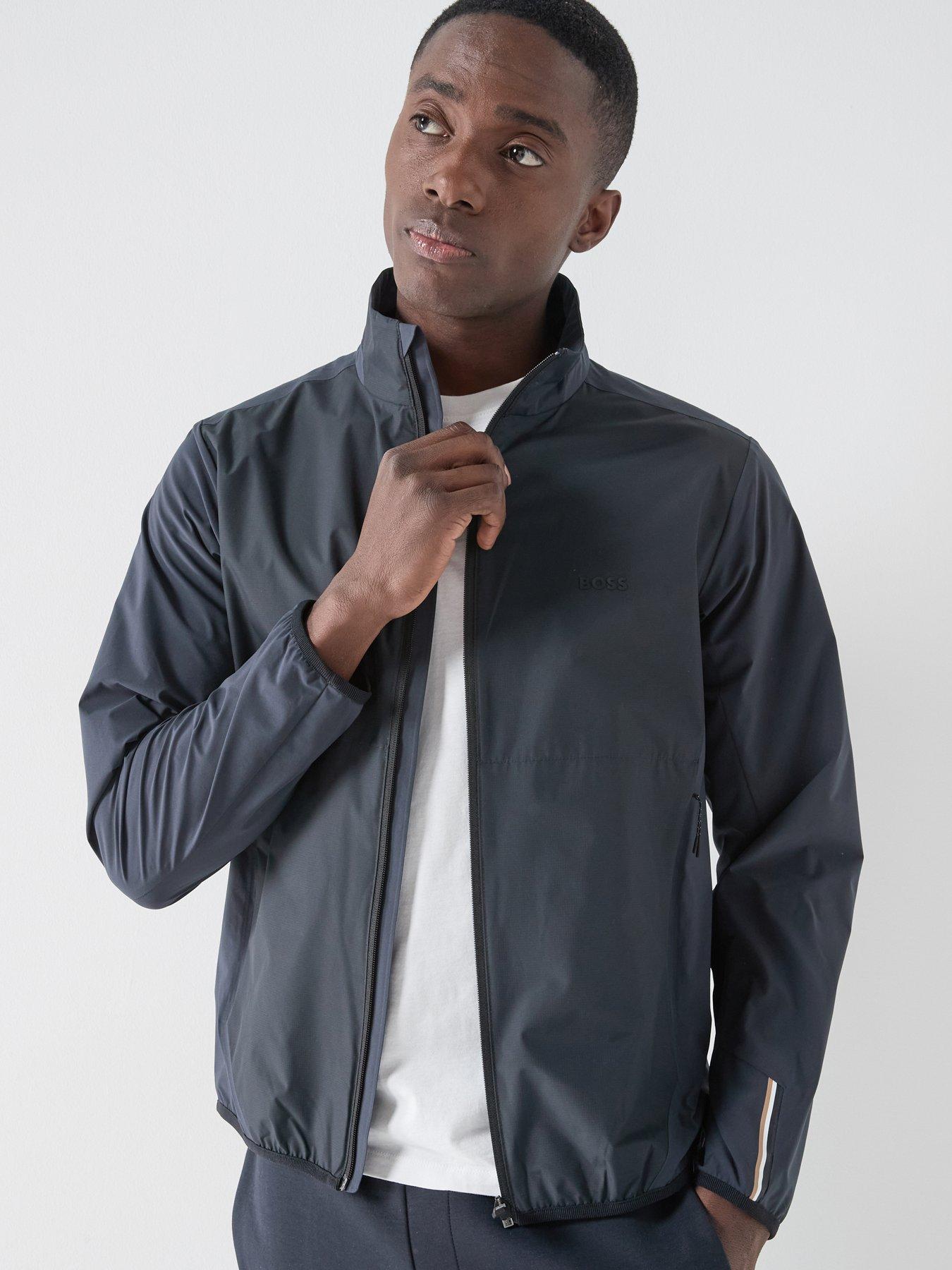 Image 1 of 6 of BOSS Mens Golf Birdie Jacket - Blue