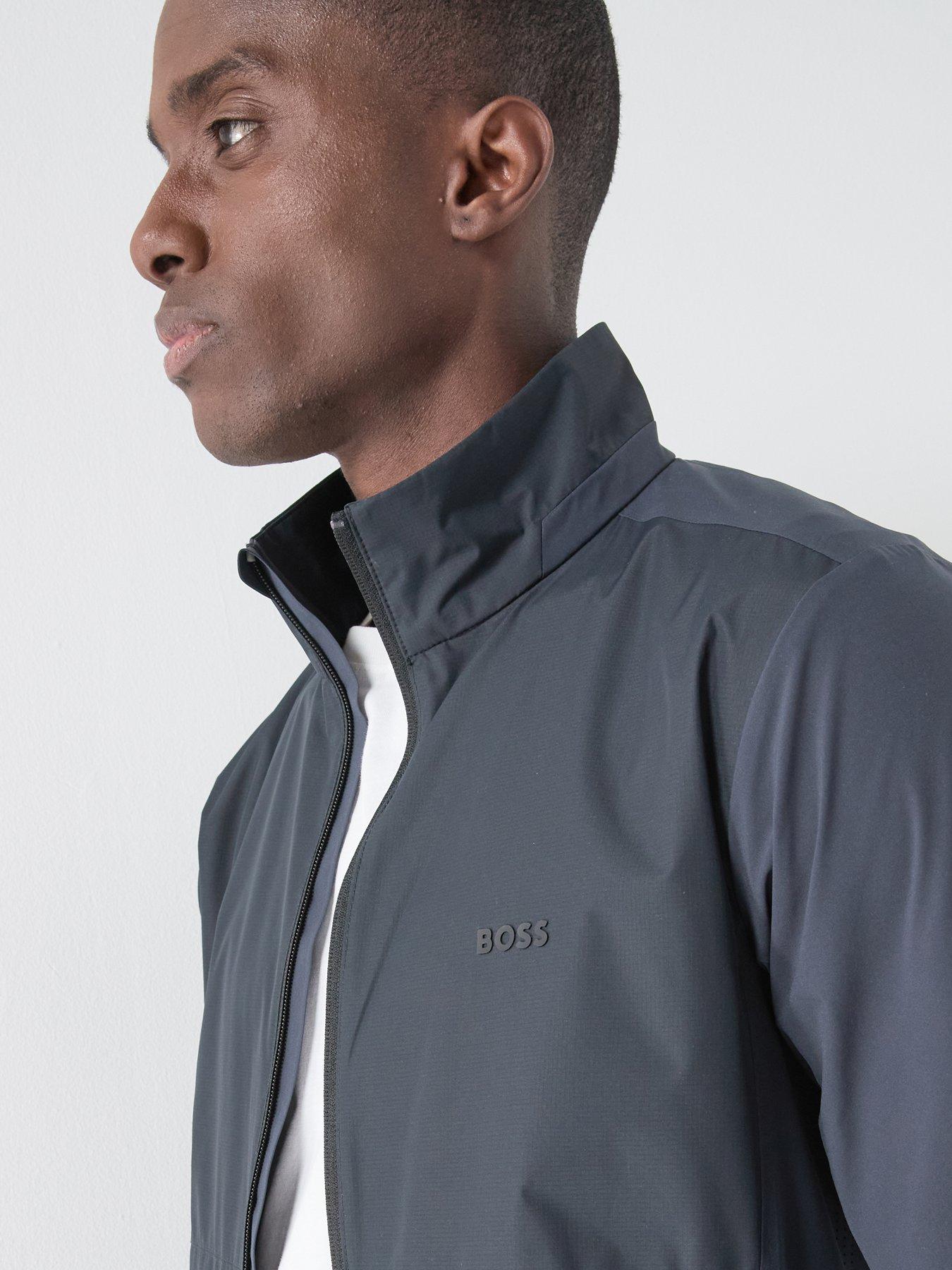 Image 4 of 6 of BOSS Mens Golf Birdie Jacket - Blue