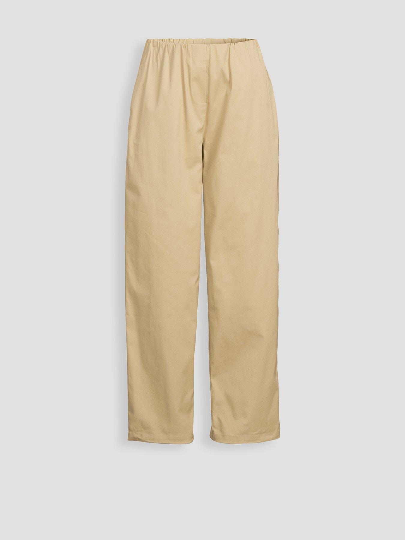 Image 3 of 3 of Michelle Keegan Woven Balloon Trouser Co Ord - Sand