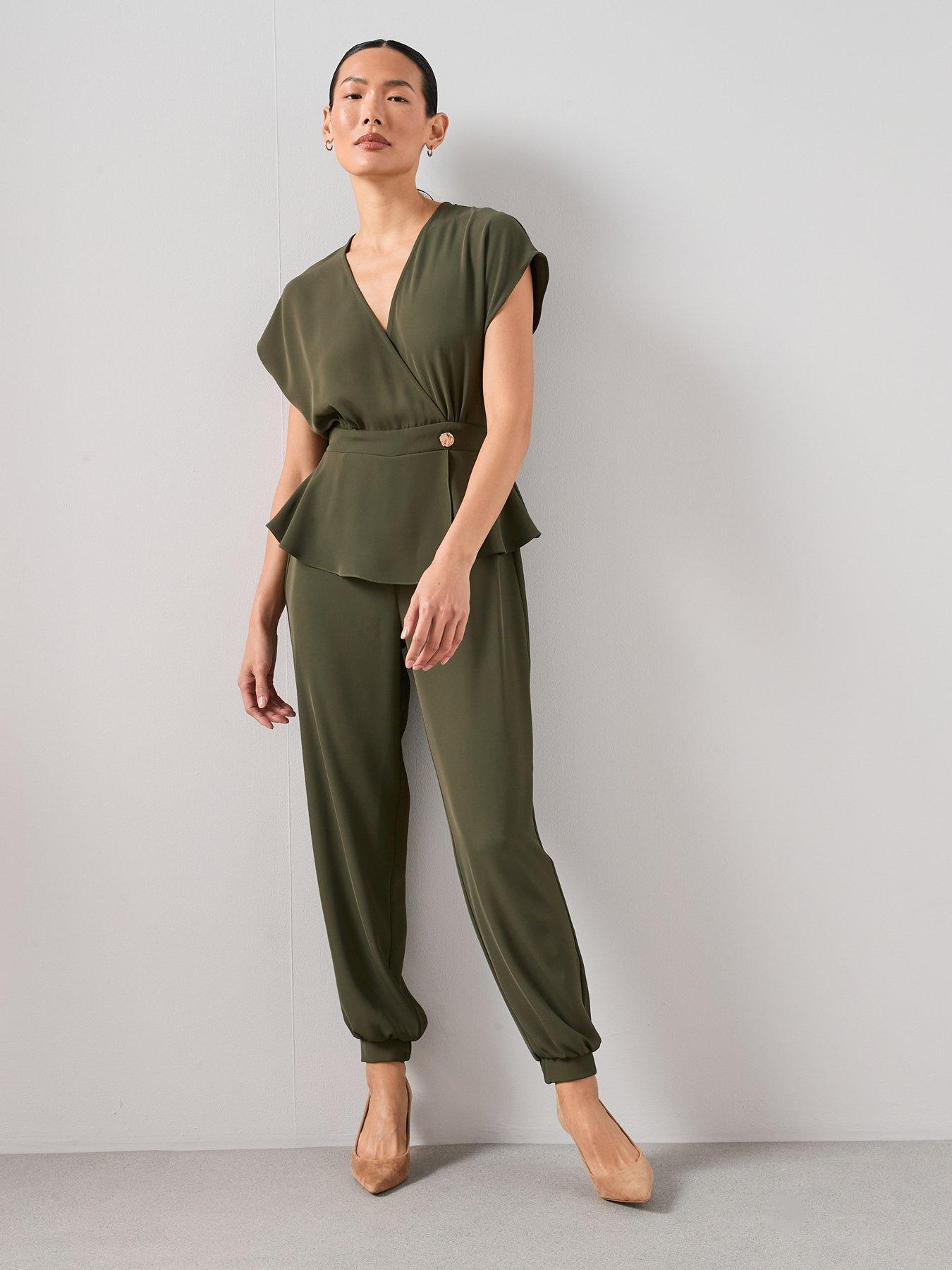 the-very-collection-wrap-belted-jumpsuit-greenback