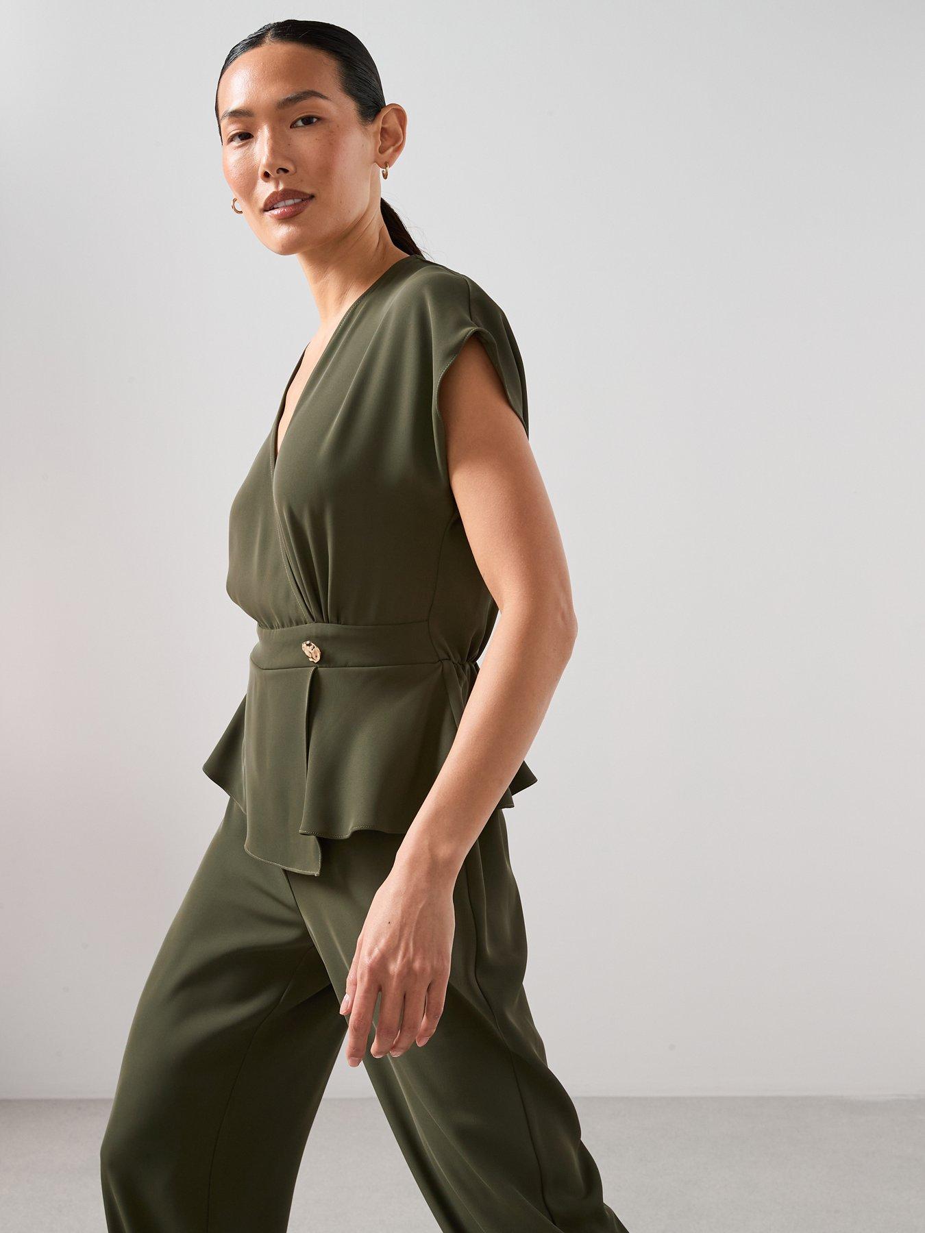 the-very-collection-wrap-belted-jumpsuit-greenoutfit