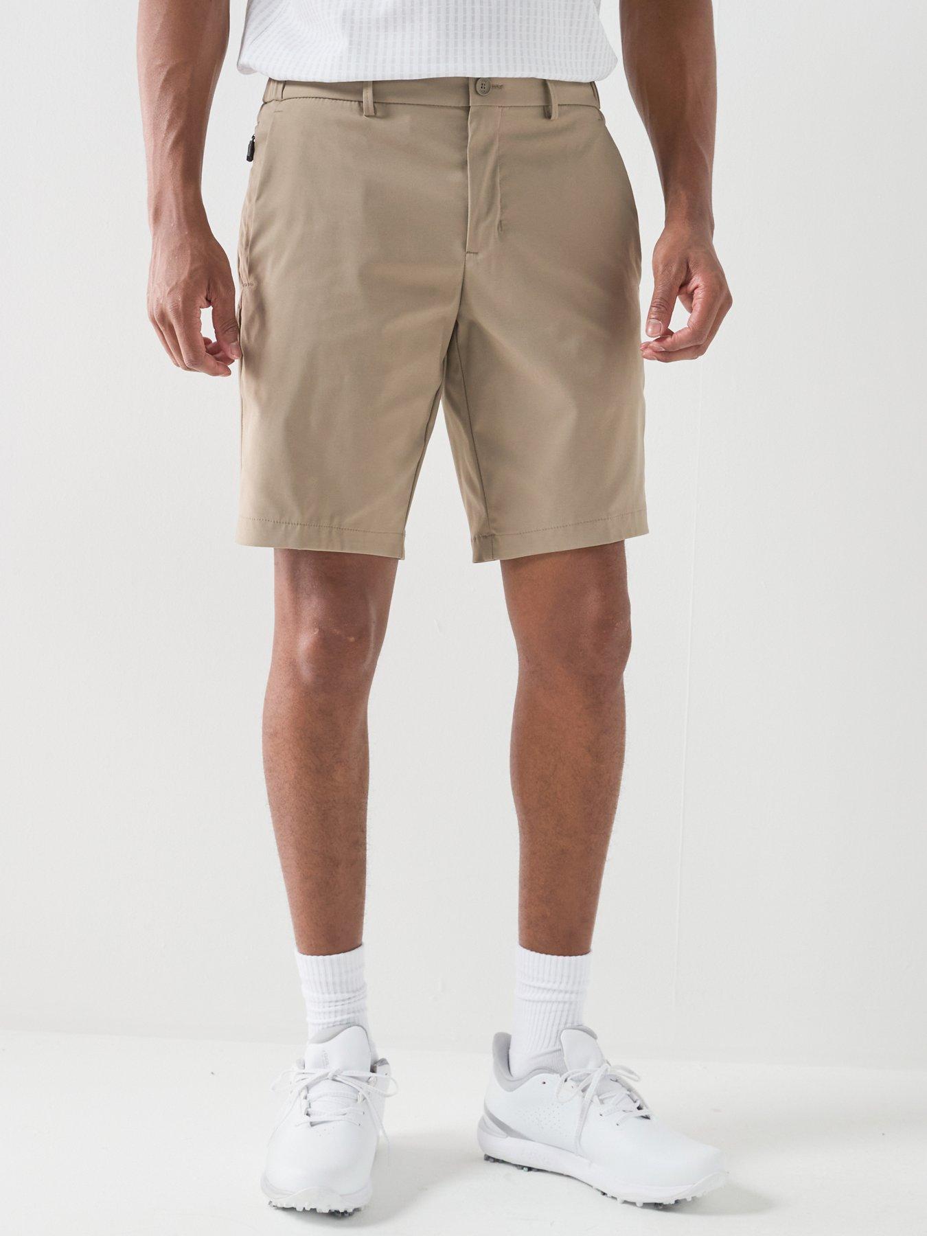 Image 1 of 4 of BOSS Mens Golf Phoenix Pro Shorts - Beige