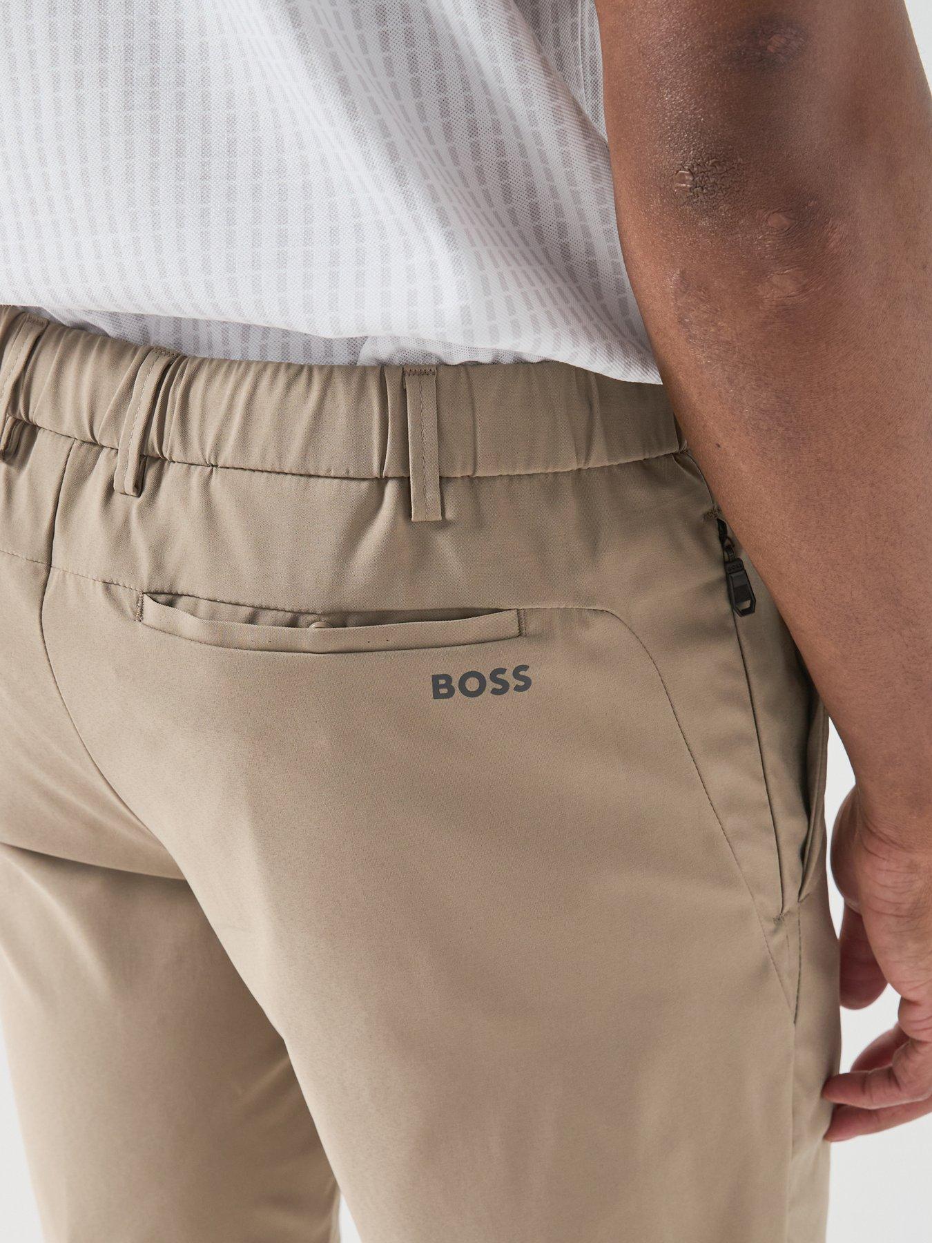 Image 4 of 4 of BOSS Mens Golf Phoenix Pro Shorts - Beige