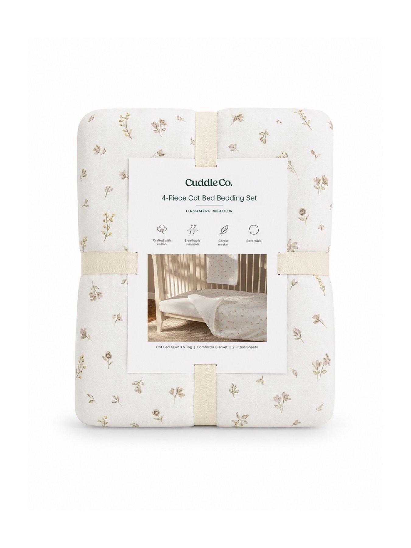 Image 7 of 7 of CuddleCo 4pc Cot Bed Bedding Set - Cashmere Meadow