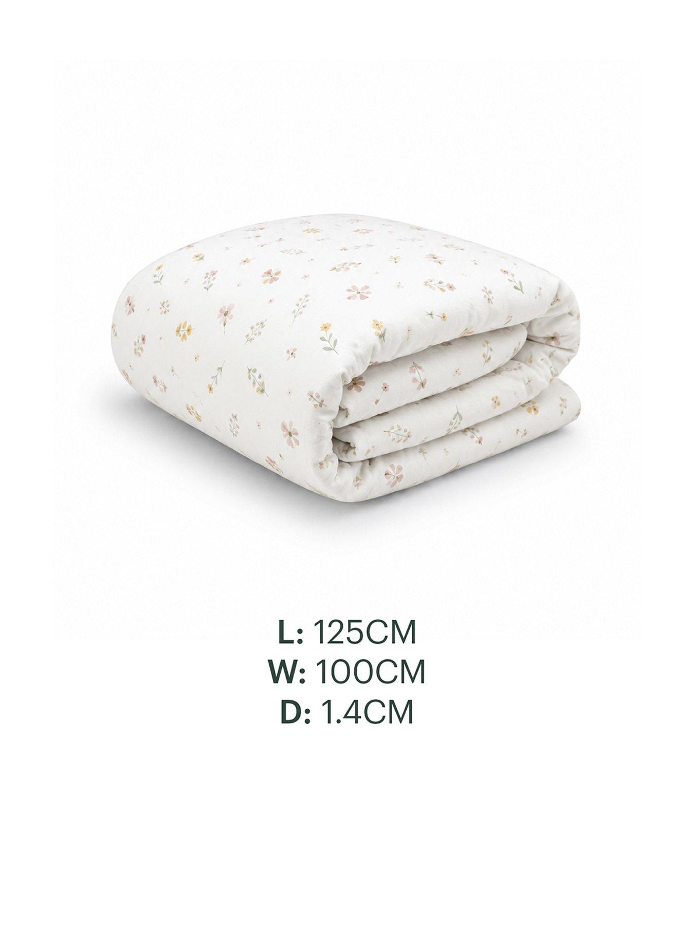 Image 3 of 7 of CuddleCo Cot Bed Quilt - Cashmere Meadow
