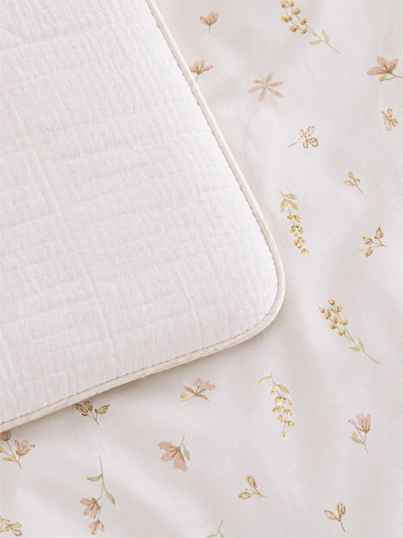 Image 4 of 7 of CuddleCo Cot Bed Quilt - Cashmere Meadow