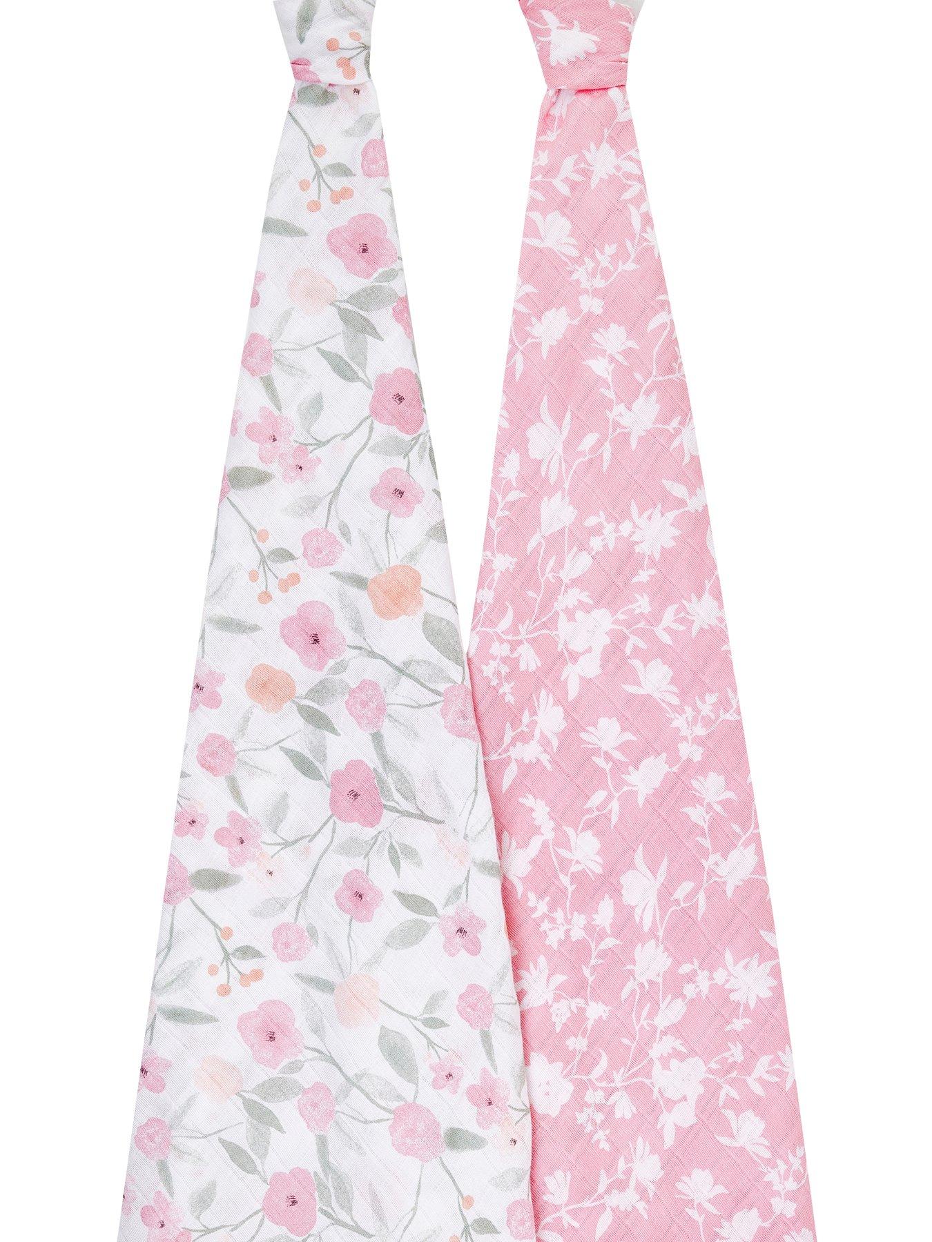 Image 3 of 6 of aden + anais Ma Fleur - Large Swaddles 2 Pack Cotton Muslin