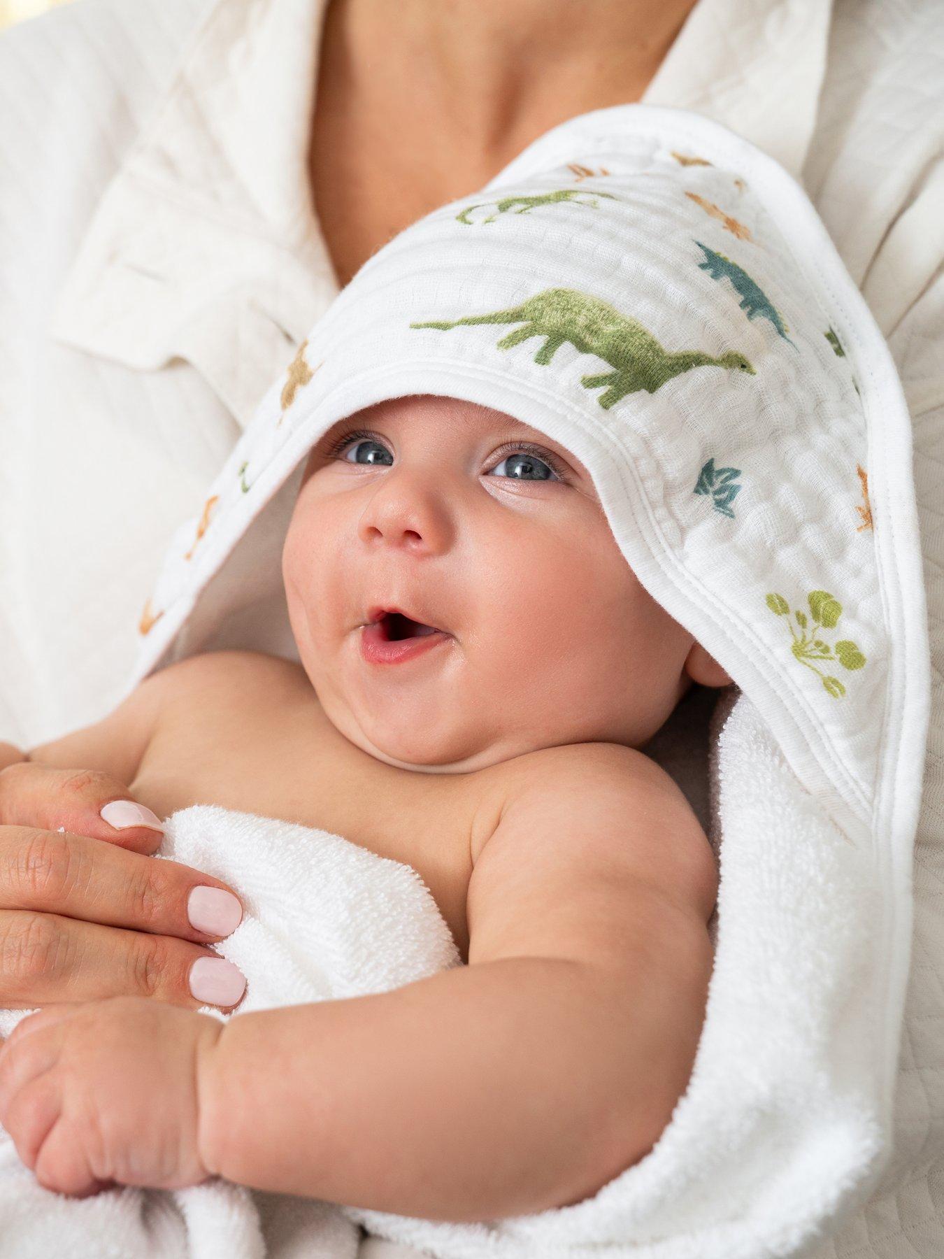 aden-anais-essentials-2-pack-hooded-towel-dino-jungle