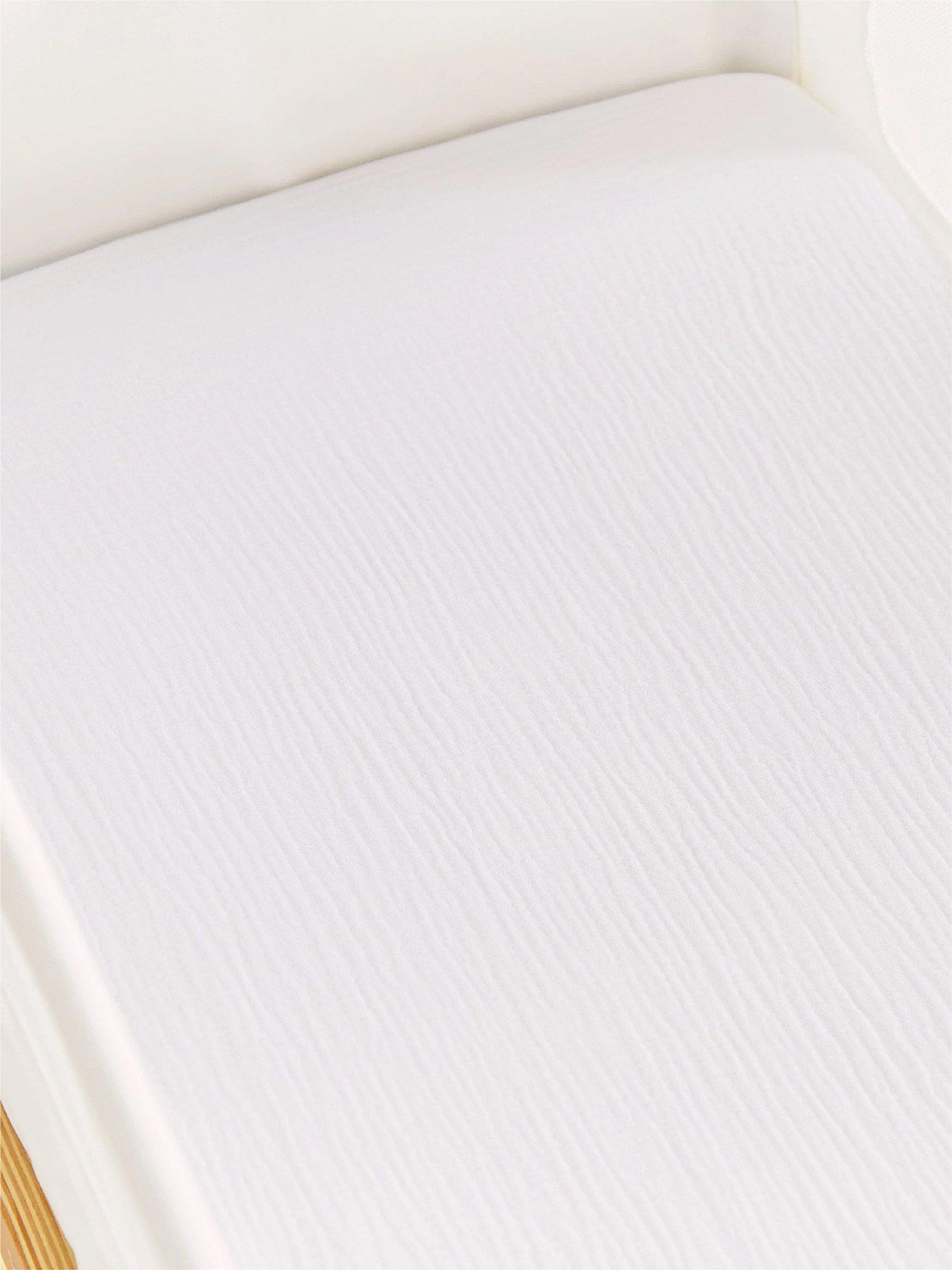 Image 3 of 4 of CuddleCo Universal Crib/ Co Sleeper Sheets 2pk - Cashmere Meadow