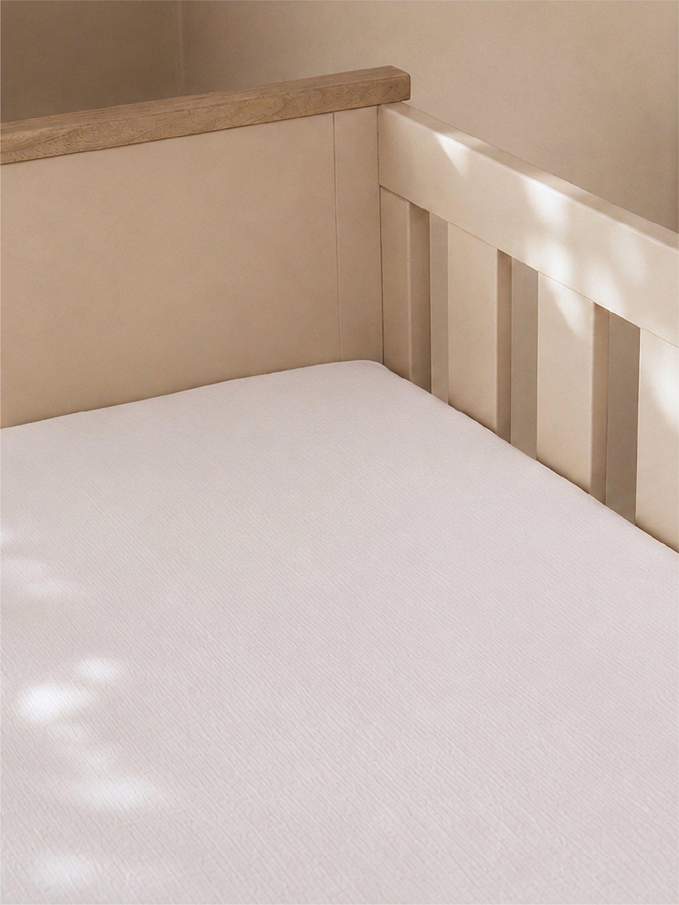 Image 3 of 4 of CuddleCo Cot Bed Sheets 2pk - Cashmere Meadow