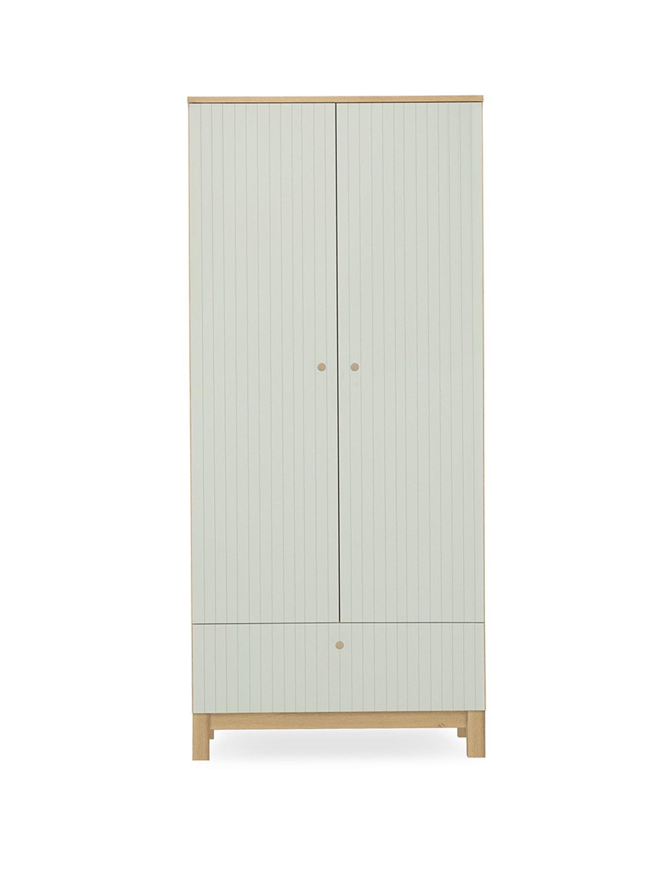 cuddleco-remi-wardrobe-oakgreenstillFront