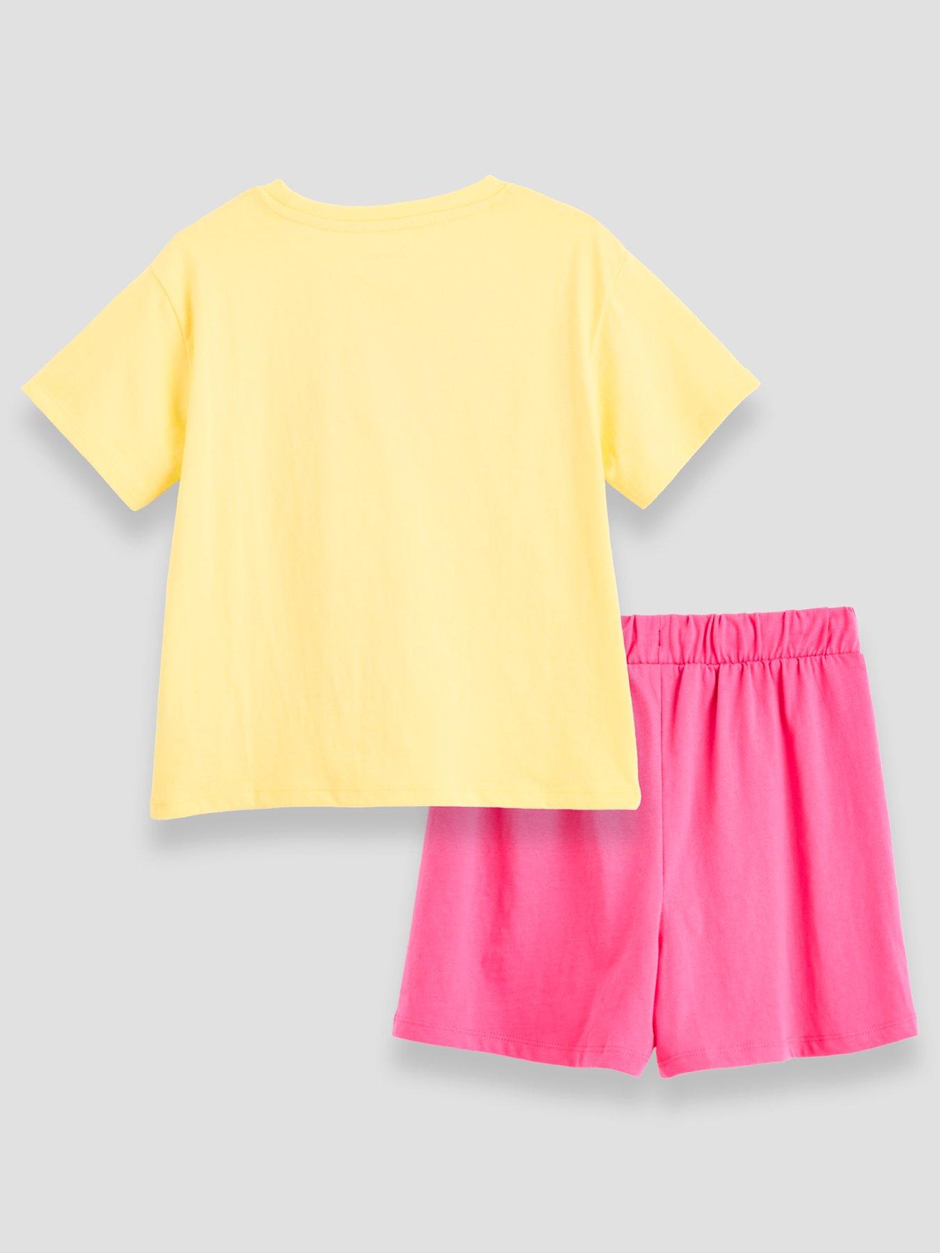 Image 2 of 4 of The Very Collection Girls Shorts And T-shirt Outfit - Print