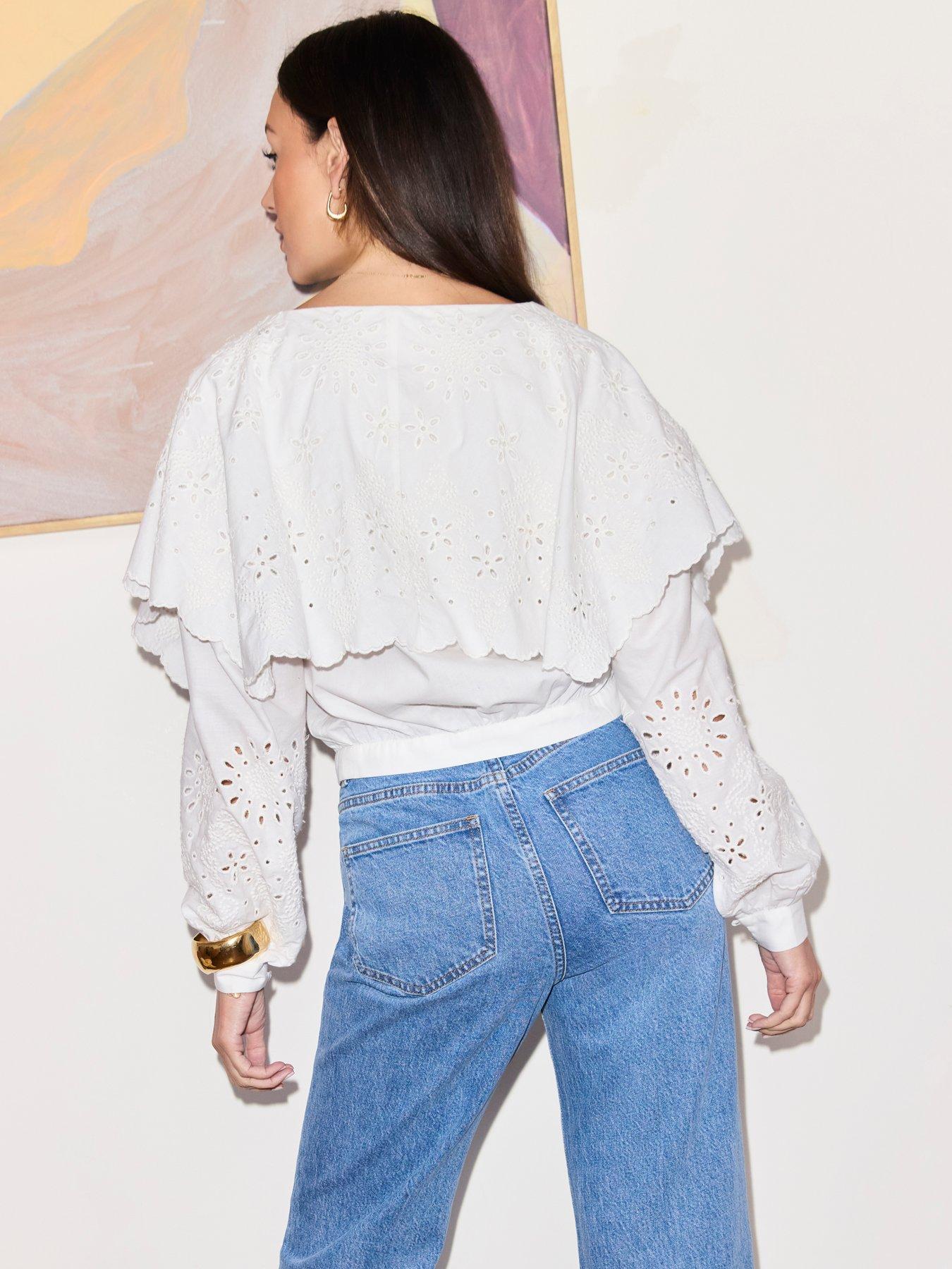 michelle-keegan-embroidered-cape-detail-blouse-whitestillFront