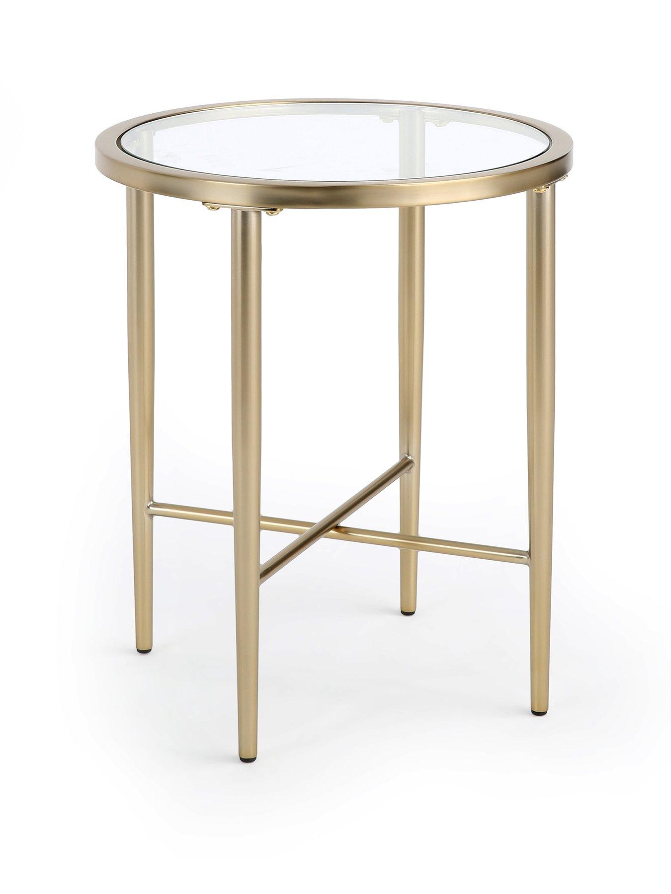the-very-collection-link-glass-topnbspside-table-brassstillFront