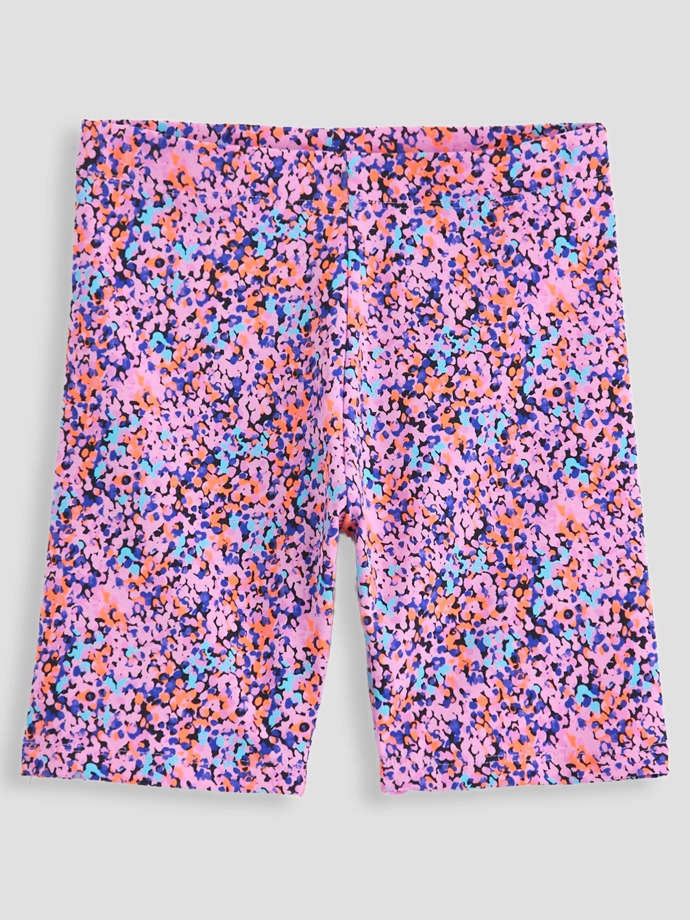 Image 2 of 5 of The Very Collection Girls 3 Pack Cycling Short - Multi