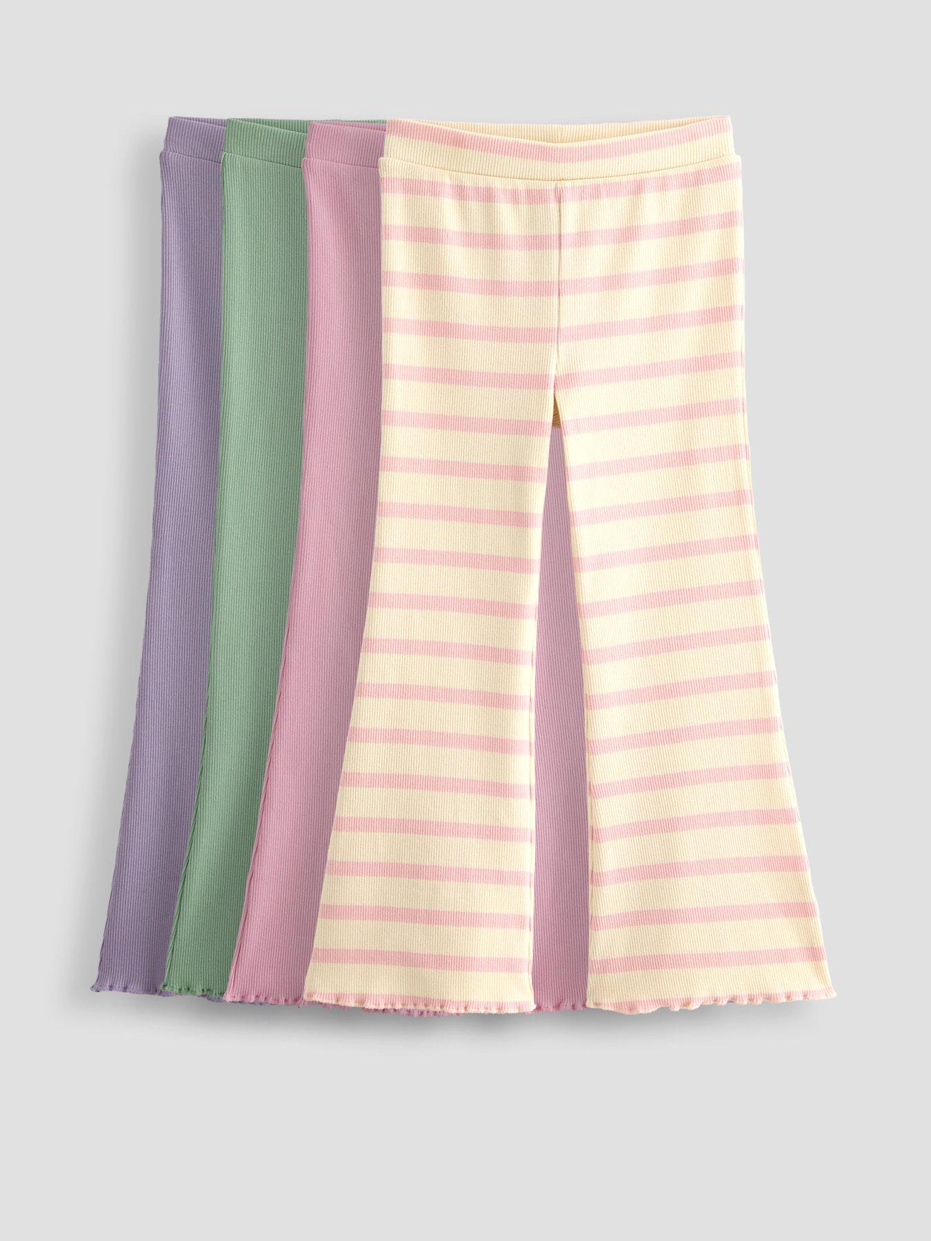 the-very-collection-girls-4-pack-flare-leggings-multi