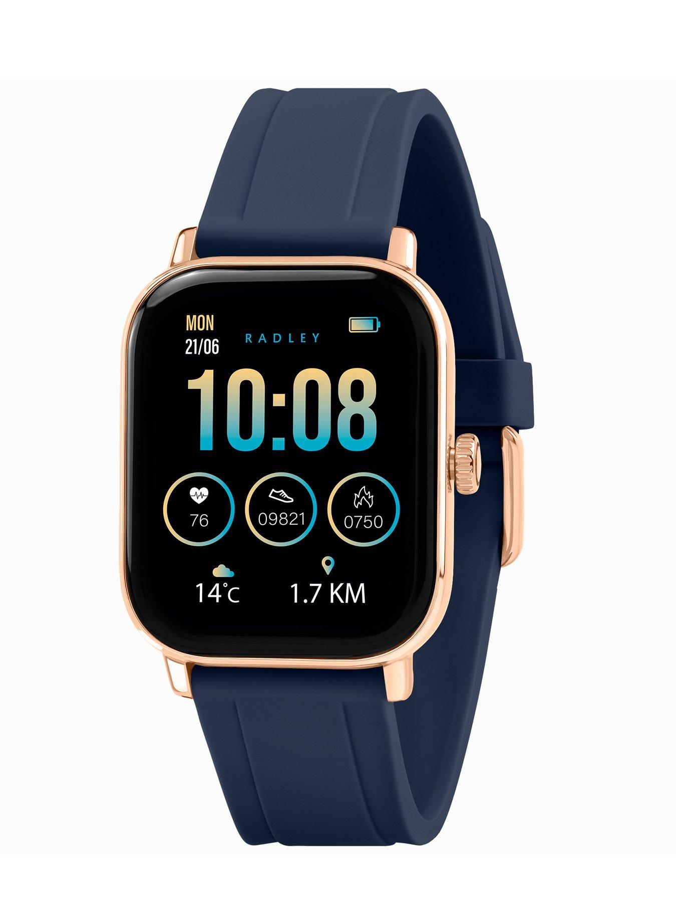 Image 2 of 7 of Radley Series 56 Ink Silicone Strap Smartwatch &amp; Tws Set - TFT/Calling