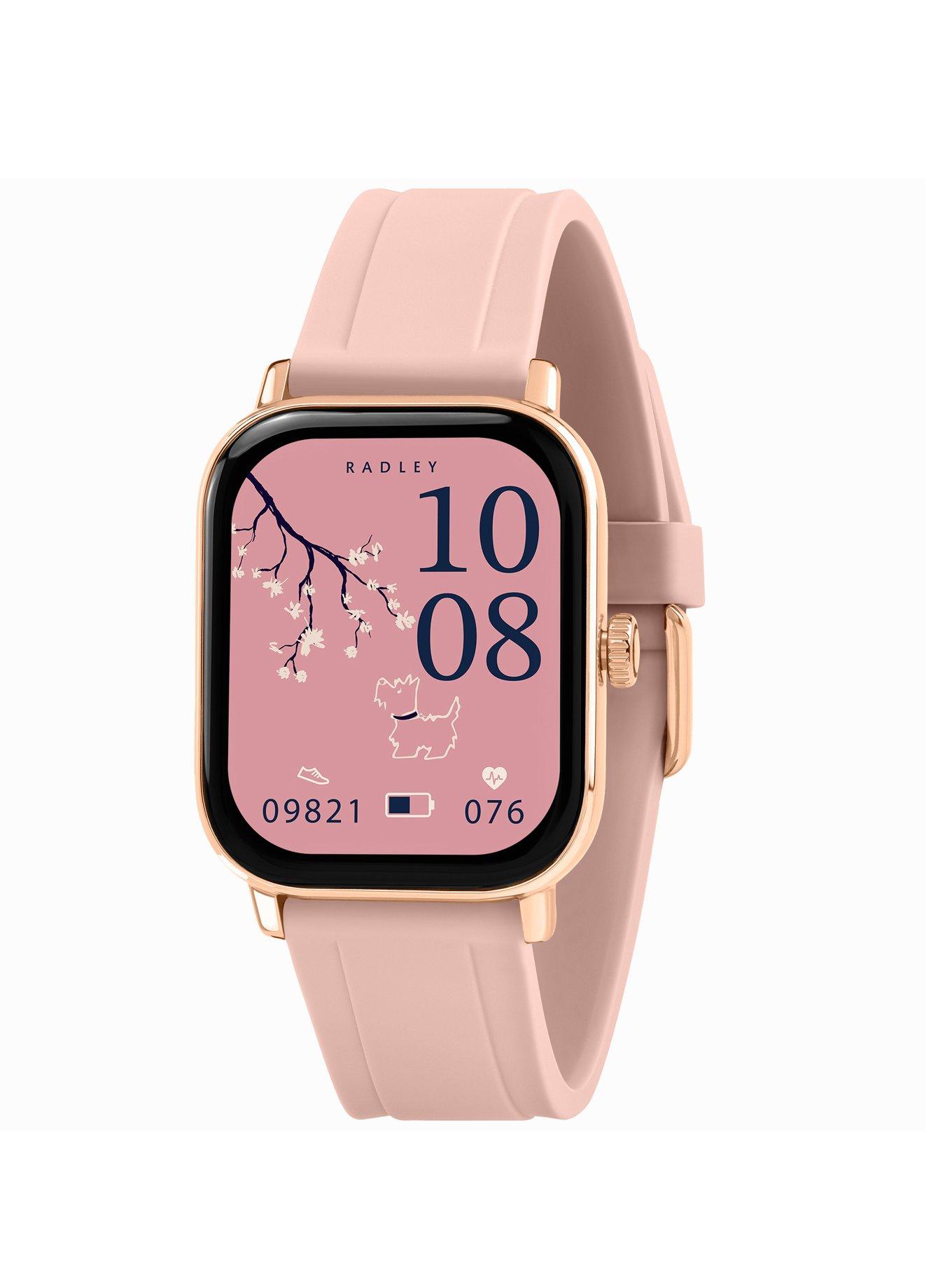Image 2 of 7 of Radley Series 56 Cobweb Silicone Strap Smartwatch &amp; Tws Set - TFT/Calling