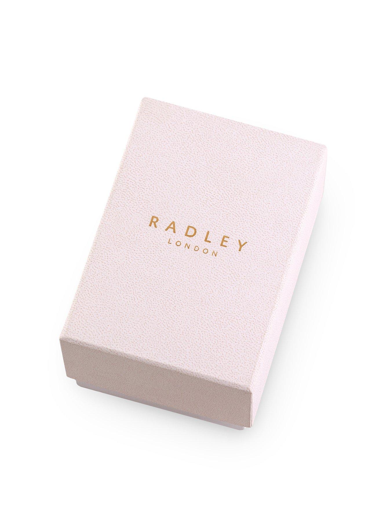 Image 3 of 3 of Radley Radley Ladies Stoneset Rectangle Pink Leather Watch