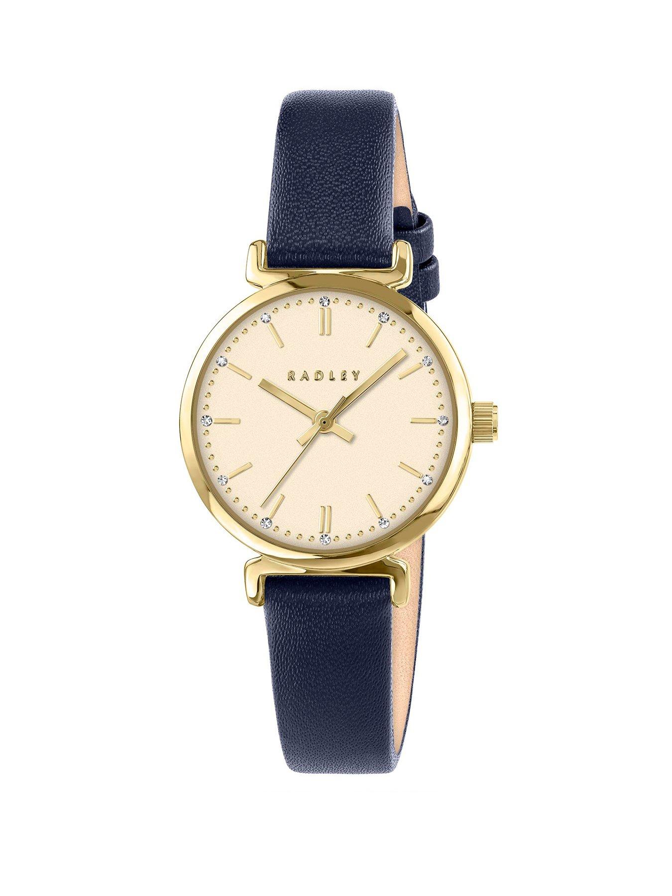 Radley Radley Ladies Mini T-bar Ink Leather Watch
